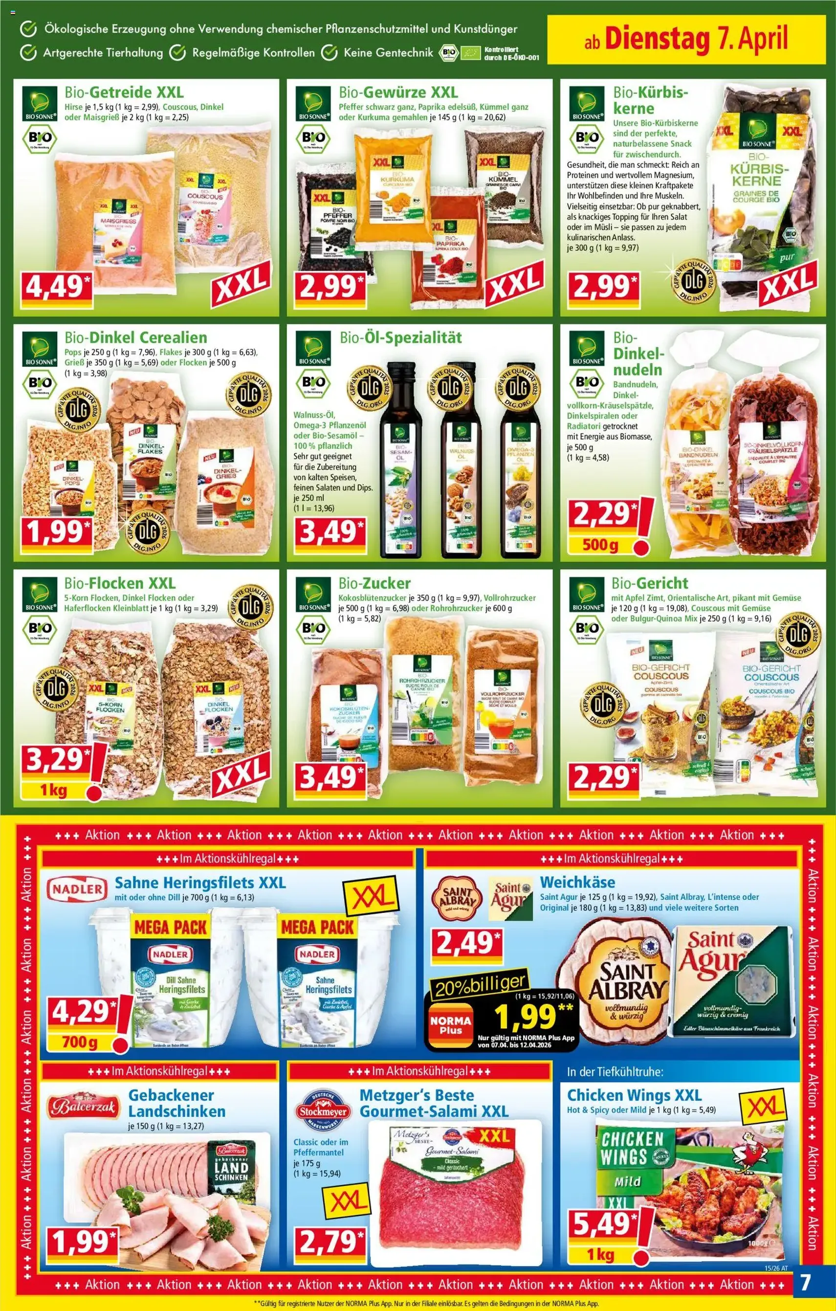 Norma Flugblatt - Gültiger Prospekt ab 07.04.2026, Seite 7 von insgesamt 20