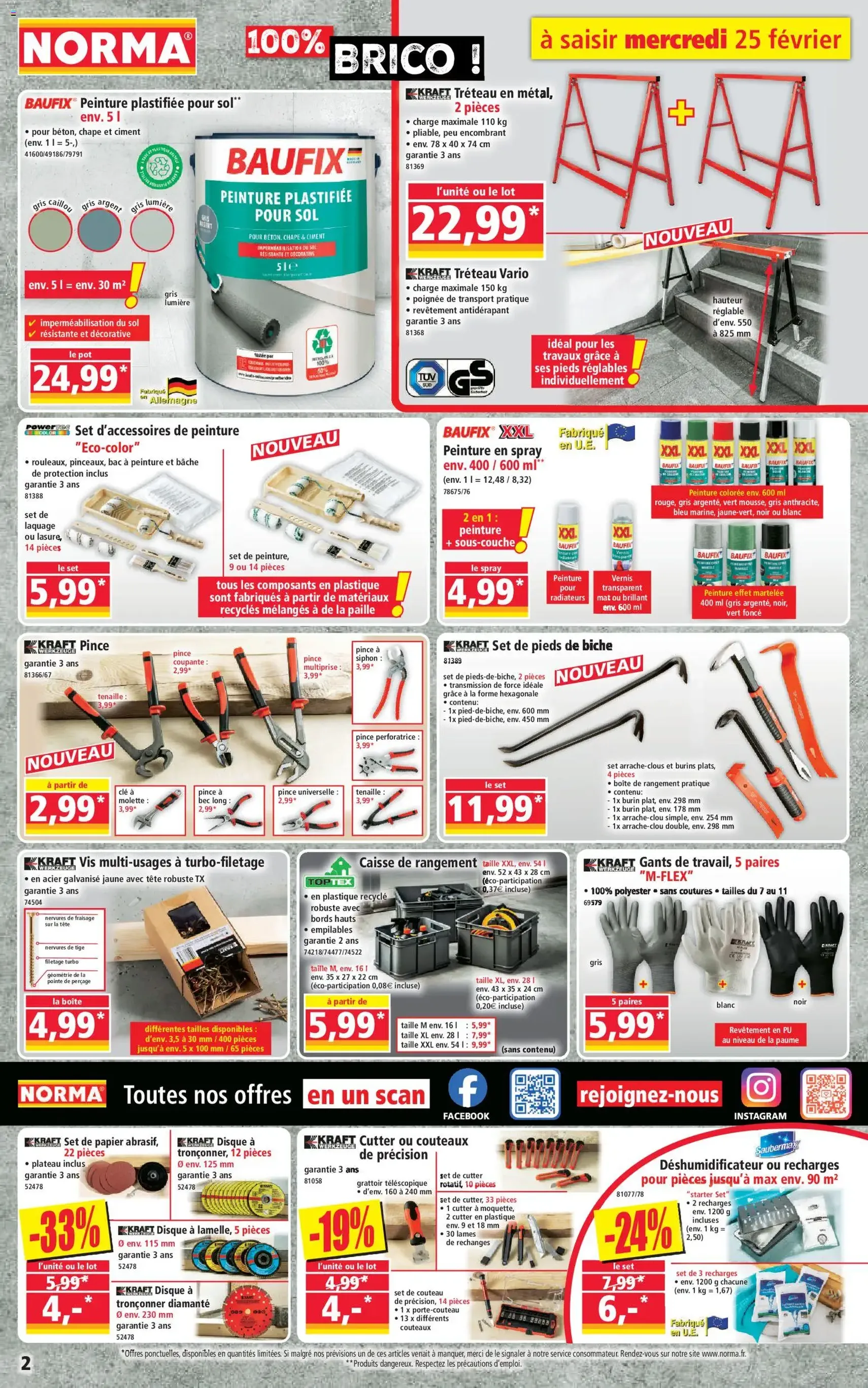 Norma catalogue - brochure valable à partir du 25/02/2026, page 2 sur 14