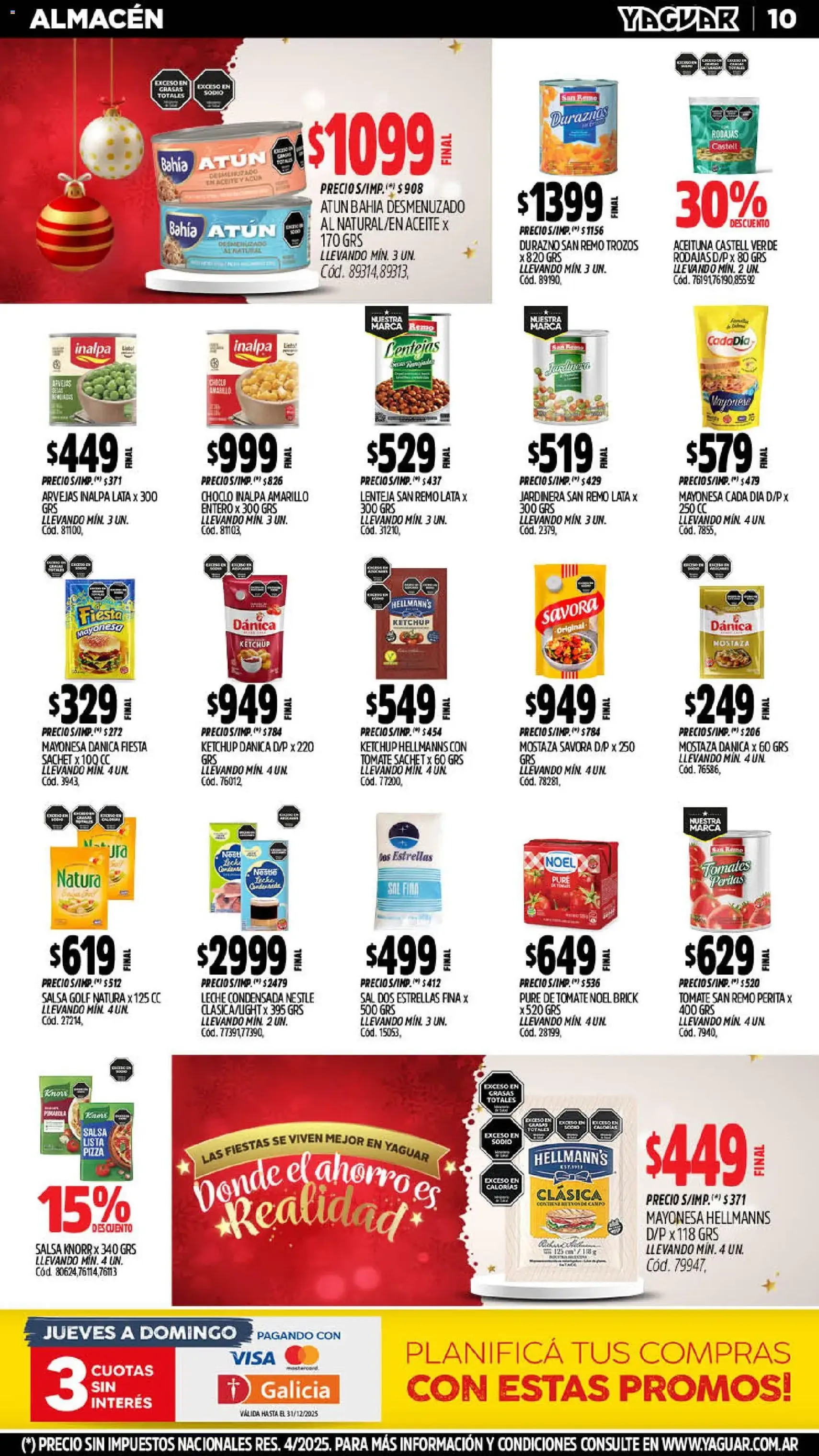 Yaguar catálogo - folleto válido desde 15/12/2025 página 13 de 22