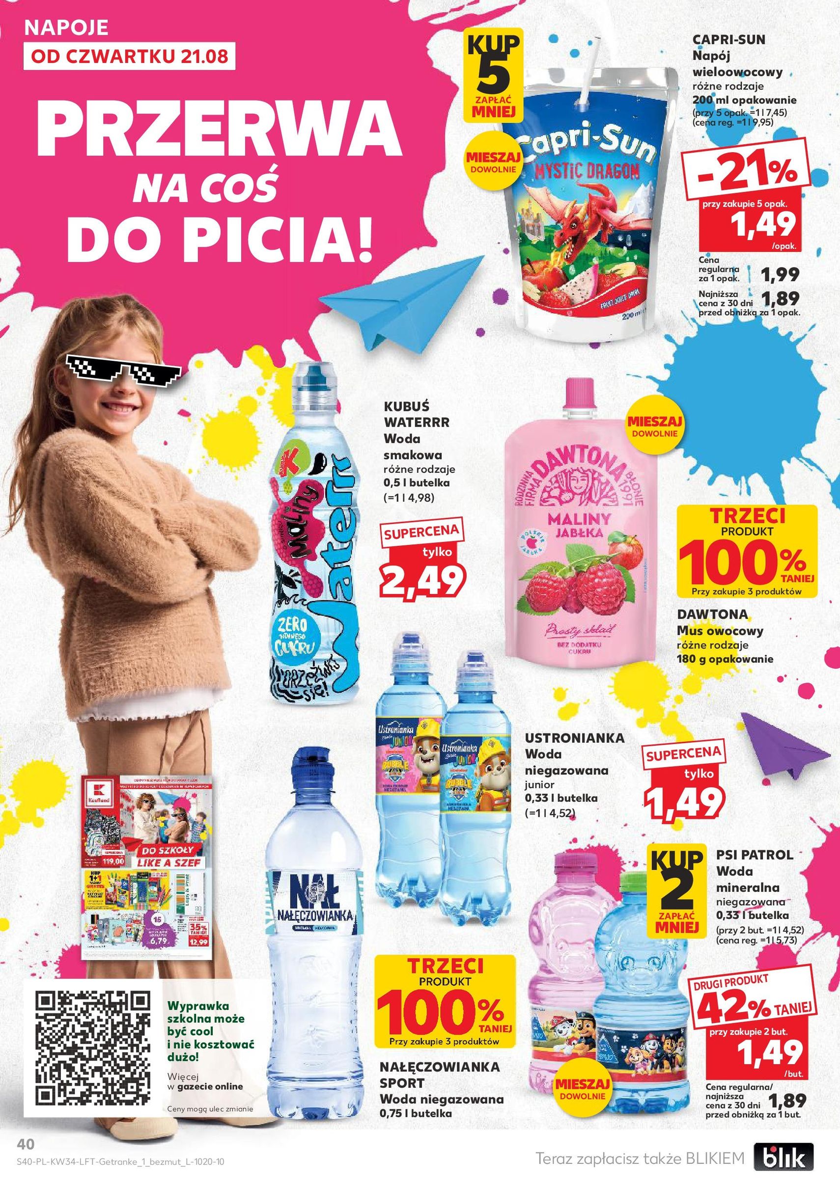 Kaufland gazetka - ważny gazetka od 21.08.2025 strona 40 z 54 Kaufland gazetka - ważny gazetka od 21.08.2025 strona 40 z 54