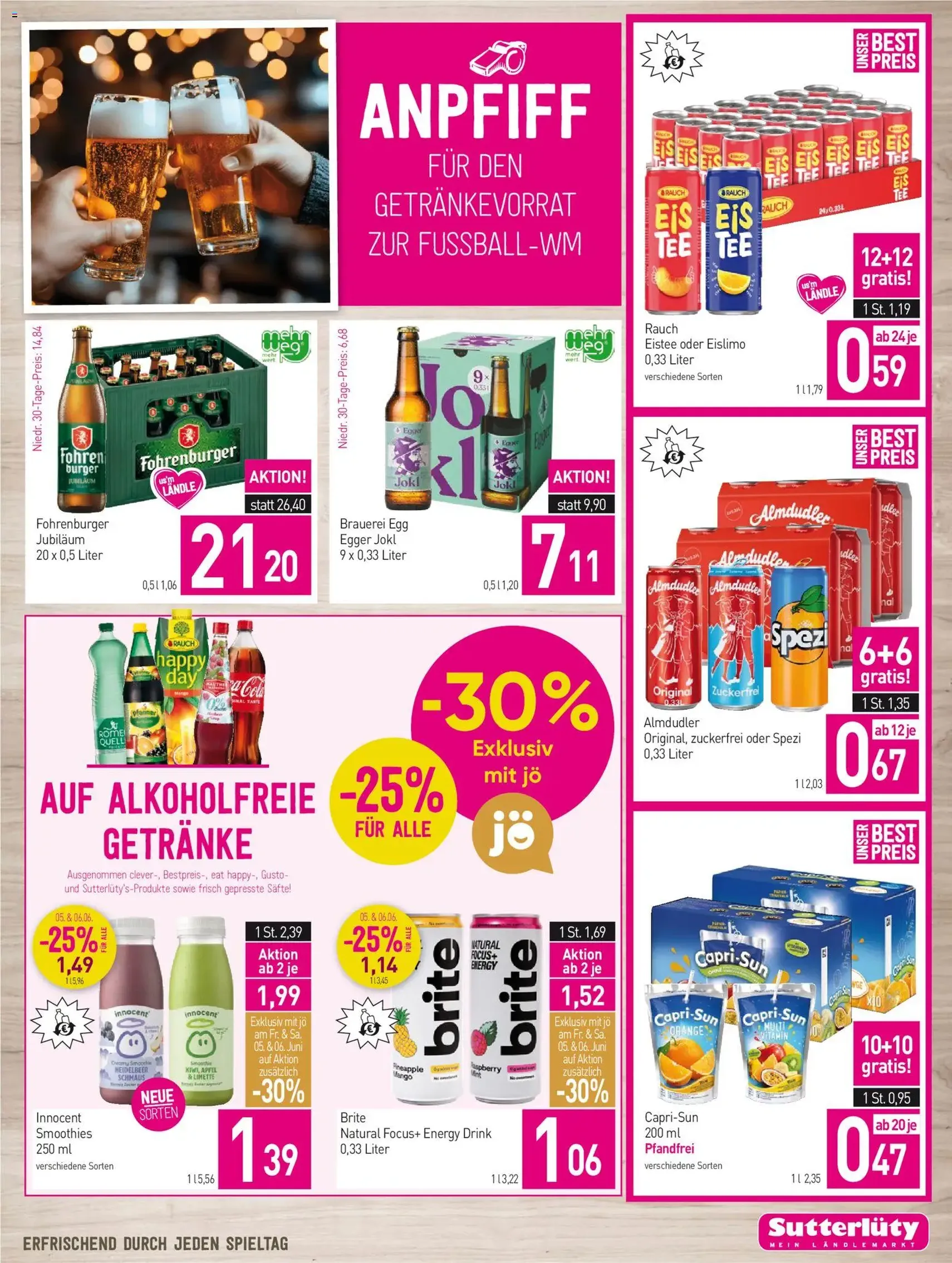 Sutterlüty Flugblatt - Gültiger Prospekt ab 04.06.2026, Seite 15 von insgesamt 24