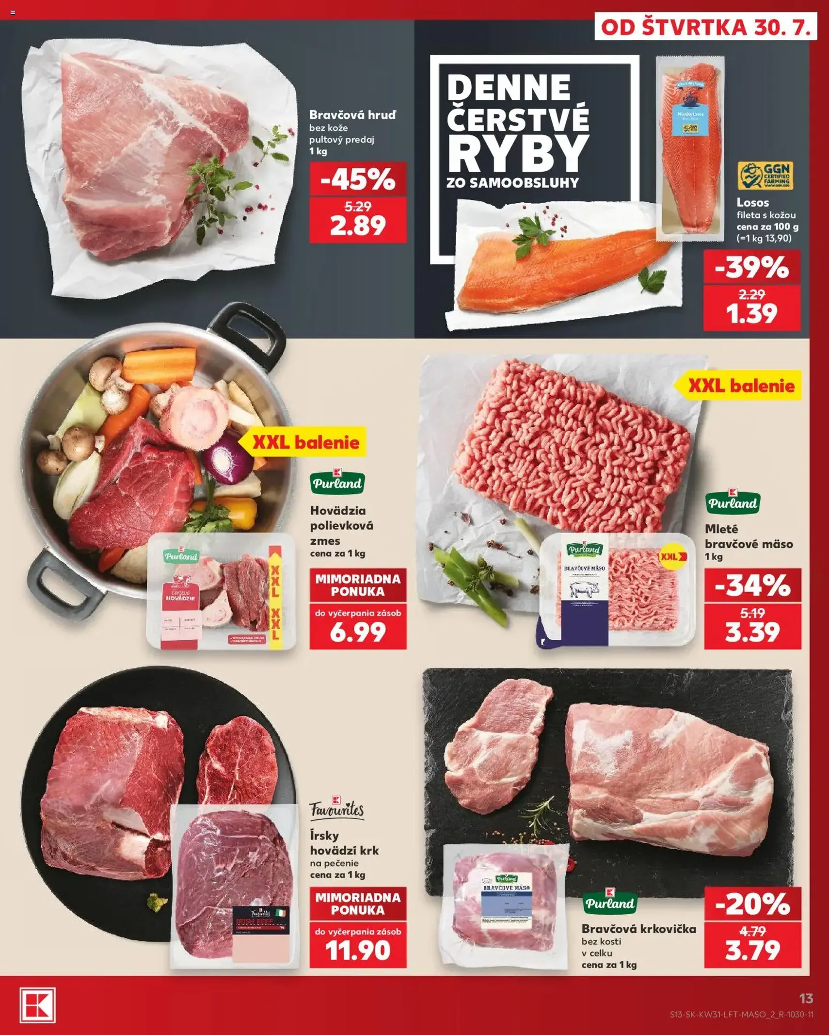 Kaufland leták - platný leták od 30.07.2026 strana 13 z 74