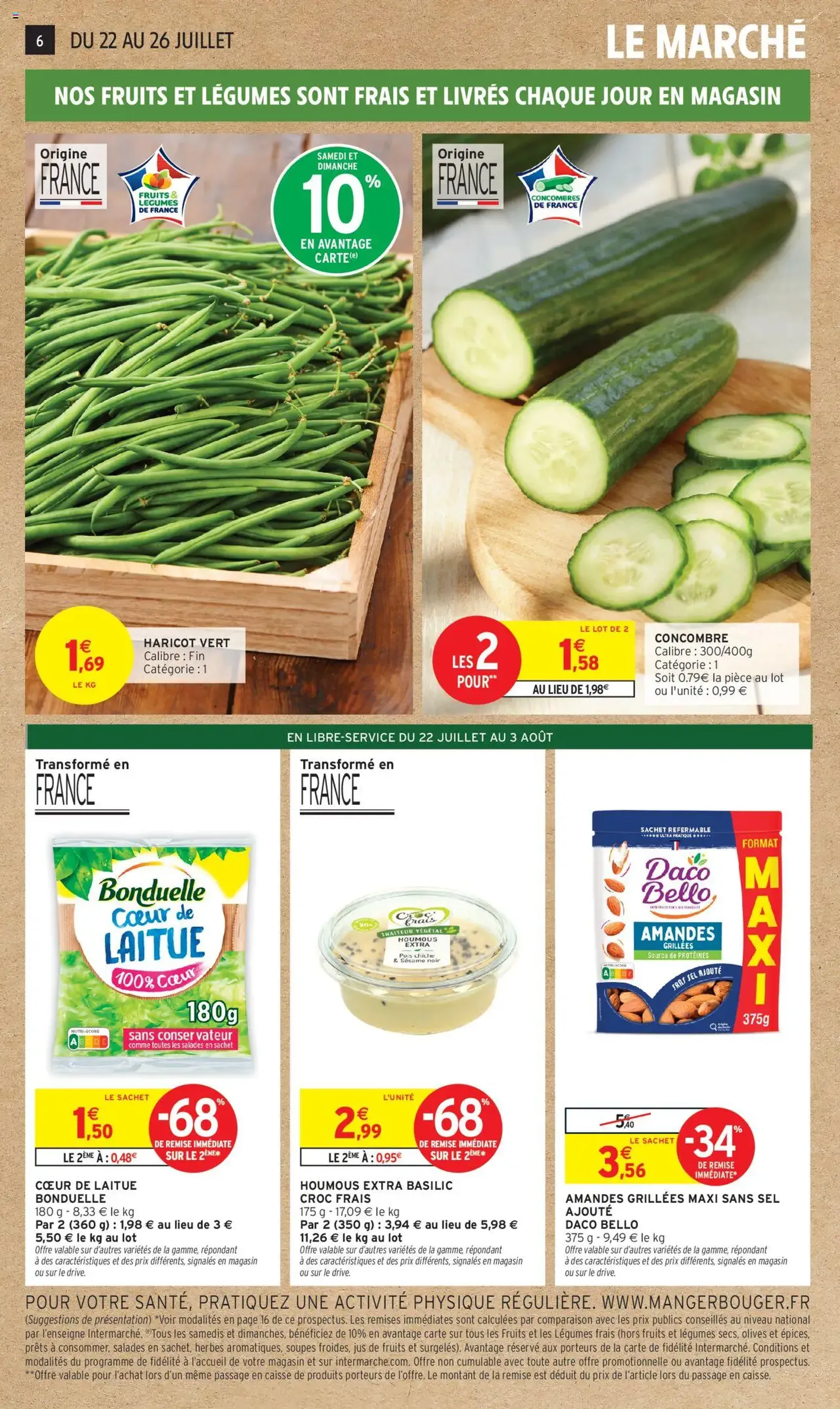Intermarché catalogue semaine 29 - brochure valable à partir du 22/07/2025, page 6 sur 32