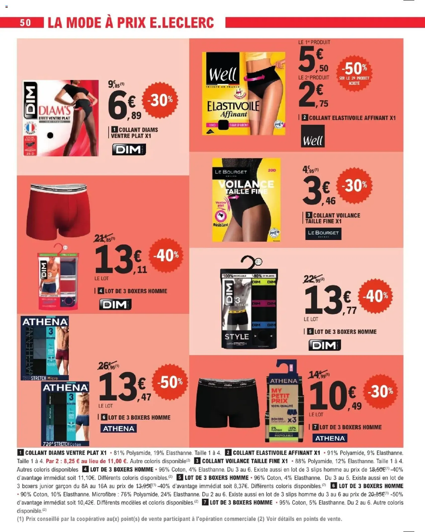 E.Leclerc catalogue - brochure valable à partir du 29/09/2026, page 50 sur 56