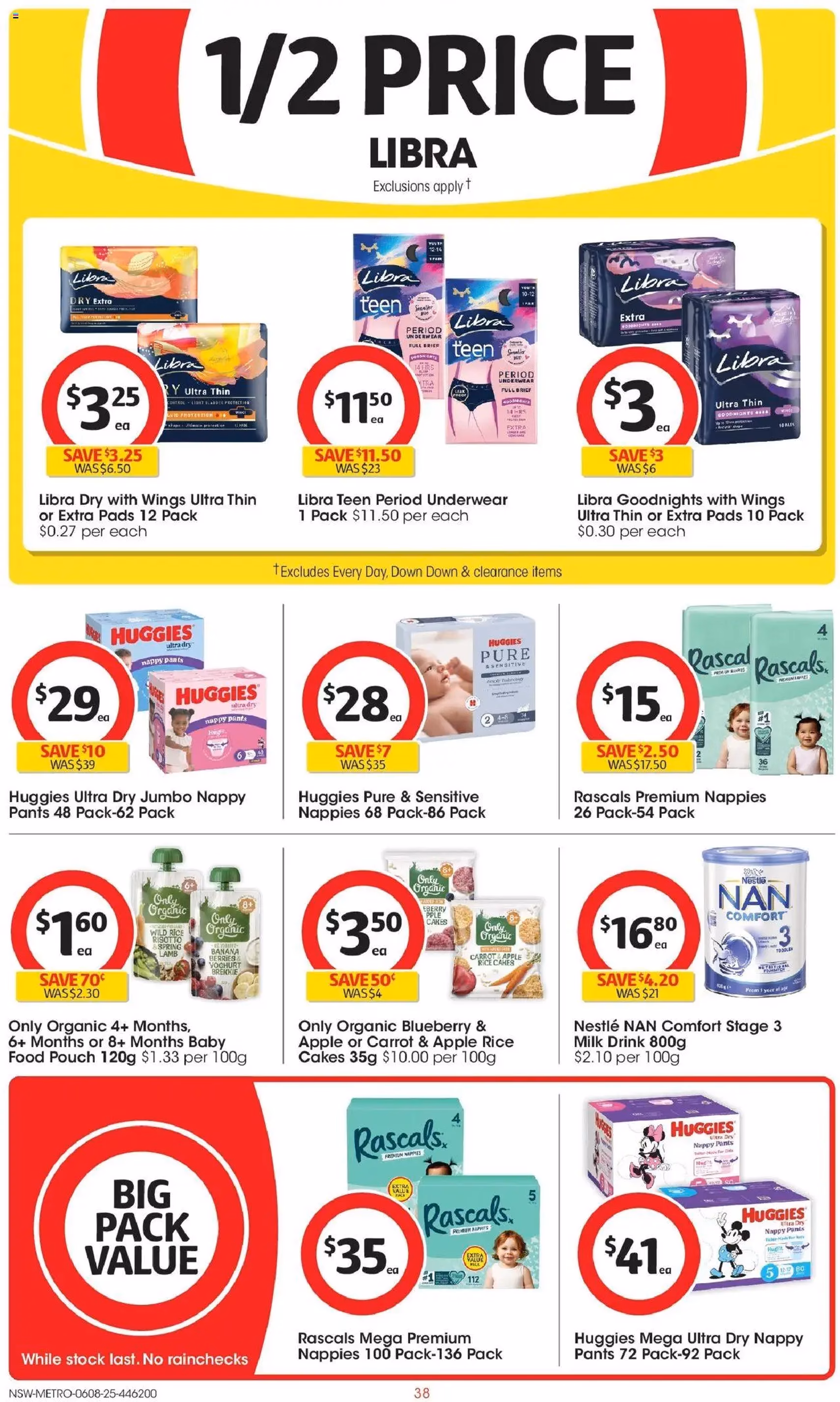 Coles Catalogue NSW - valid flyer from 06/08/2025, page 38 of 47 Coles Catalogue NSW - valid flyer from 06/08/2025, page 38 of 47