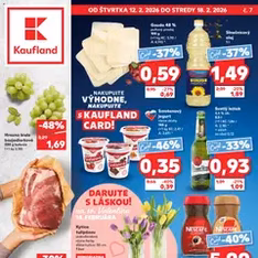 Kaufland leták - náhľad letáku platný od 12.02.2026