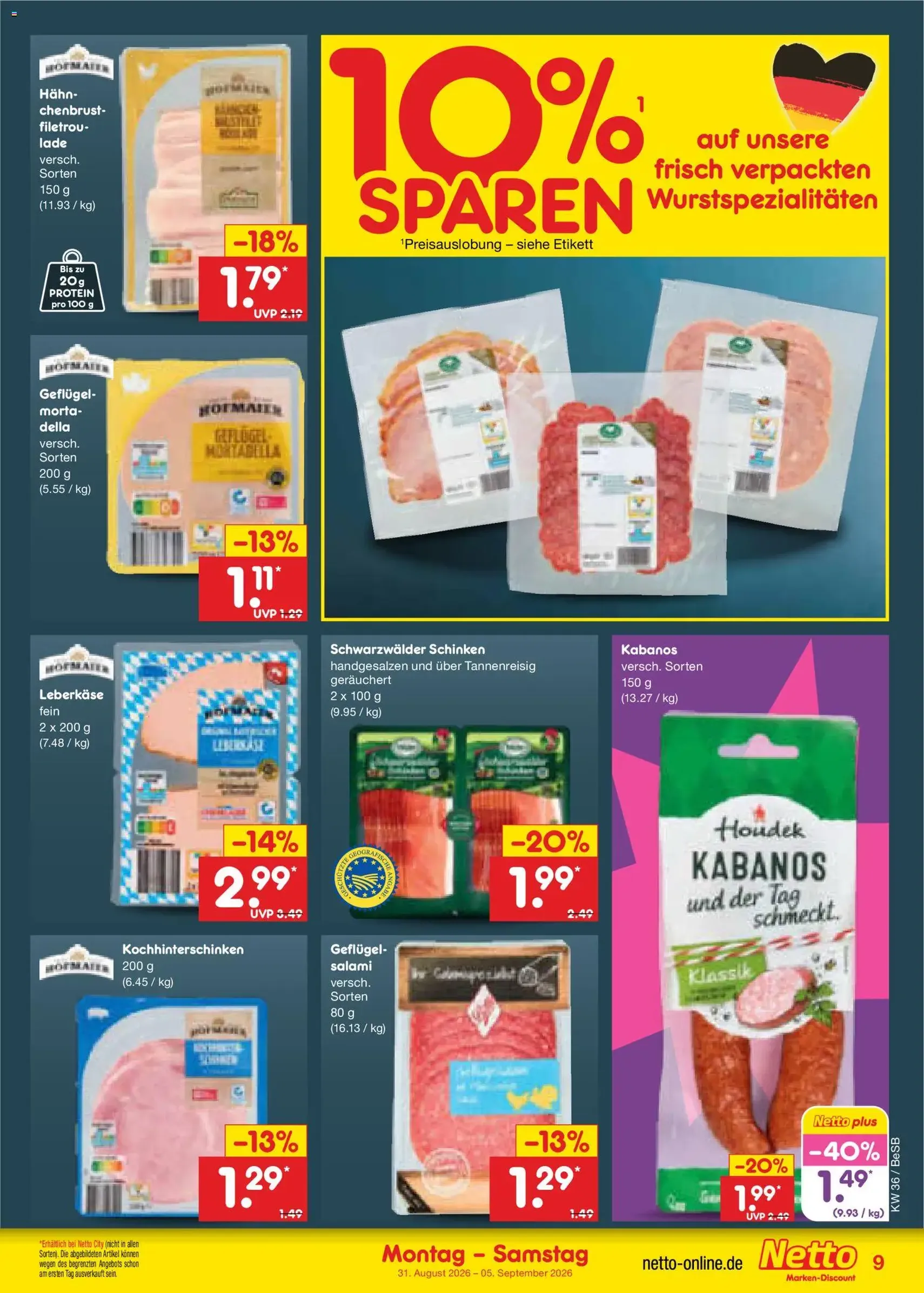 Netto Marken-Discount Prospekt - Gültiger Prospekt ab 31.08.2026, Seite 11 von insgesamt 66