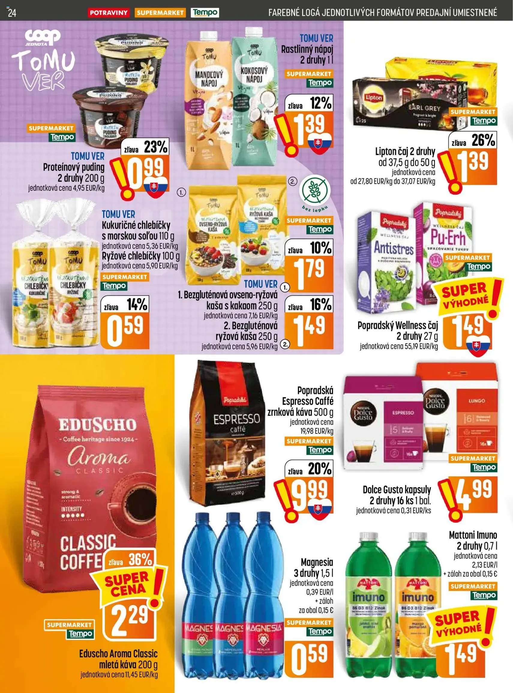 COOP Jednota leták - platný leták od 09.07.2026 strana 24 z 32