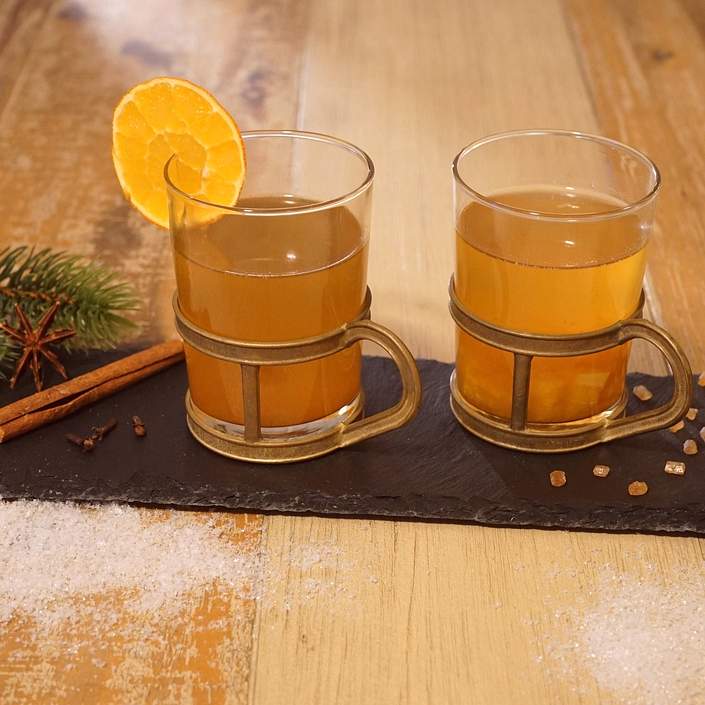 Weihnachtspunsch Alkoholfrei mit Traubensaft Rezept