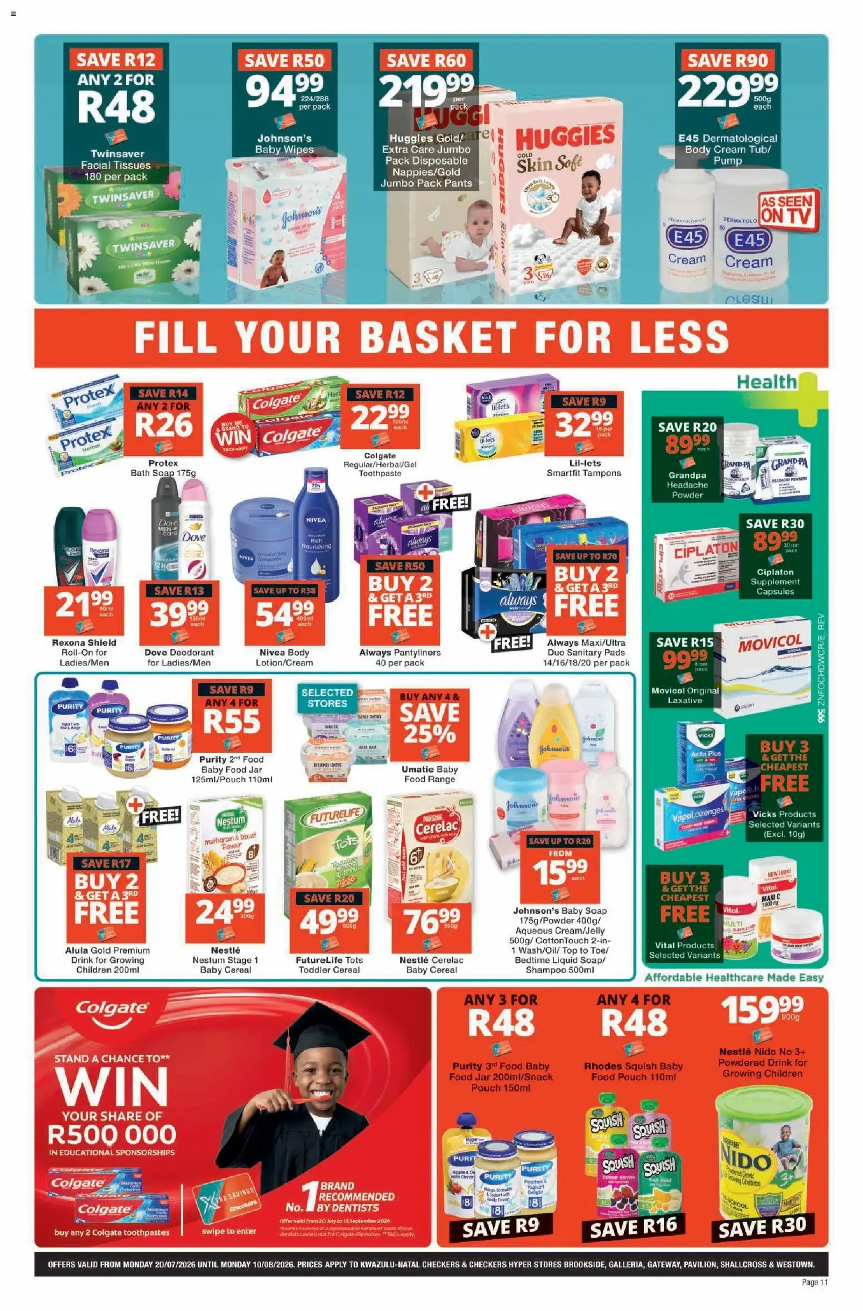 Checkers Specials - valid flyer from 20/07/2026, page 11 of 16