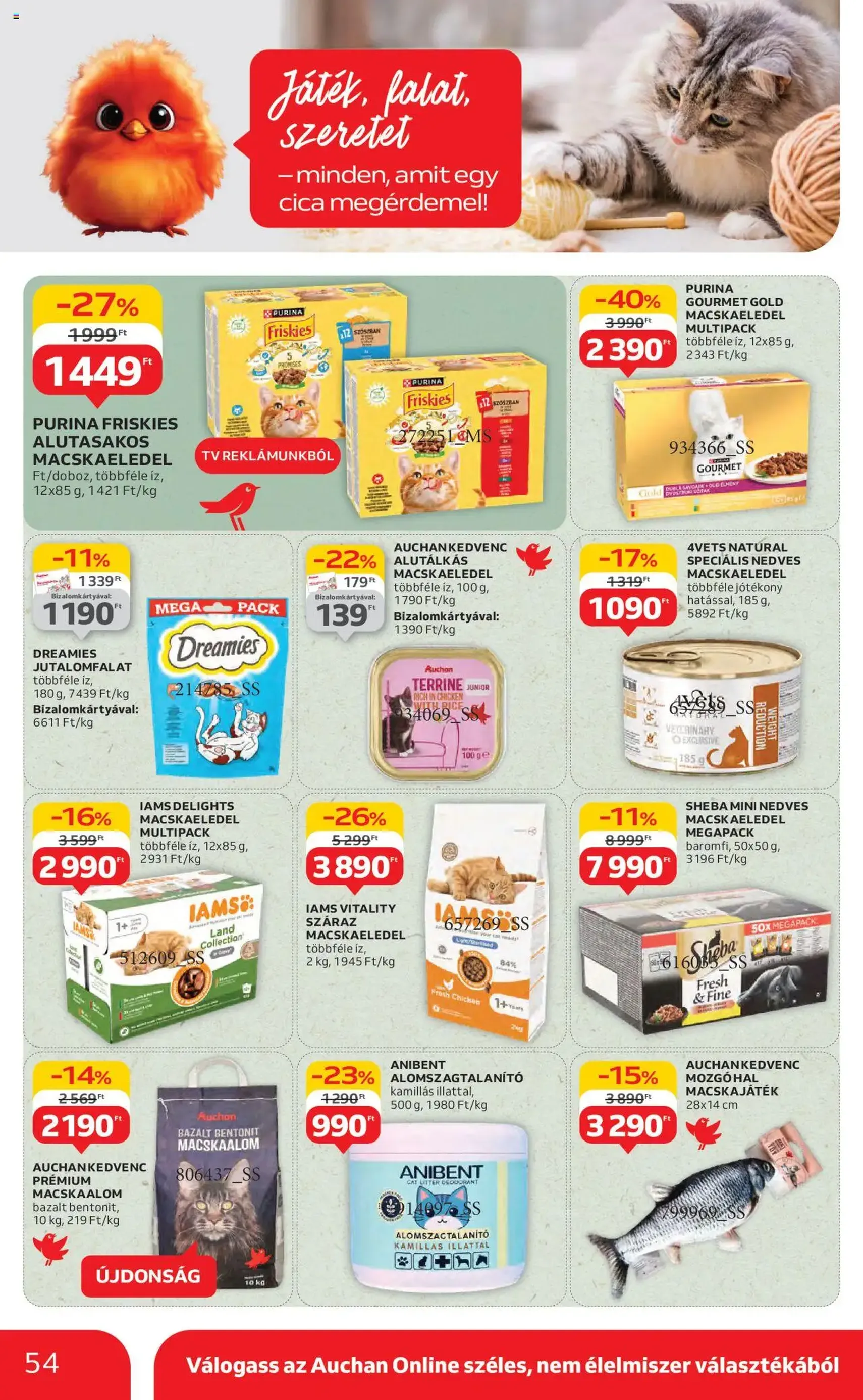 Auchan Akciós újság - 2025.07.24. érvényes szórólap 54 oldal 60 oldalból