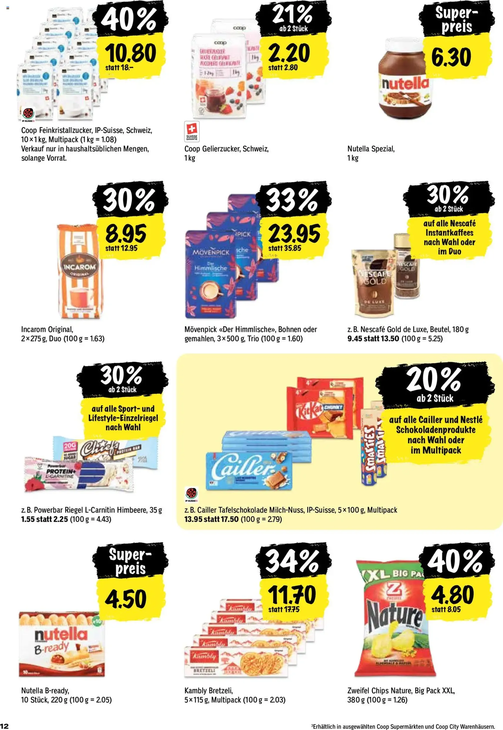 Coop aktionen - Gültiger Prospekt ab 12.05.2026, Seite 12 von insgesamt 24