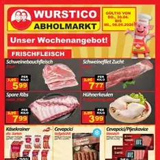 Wurstico Abholmarkt Flugblatt - Prospekt Vorschau gültig ab 30.04.2026