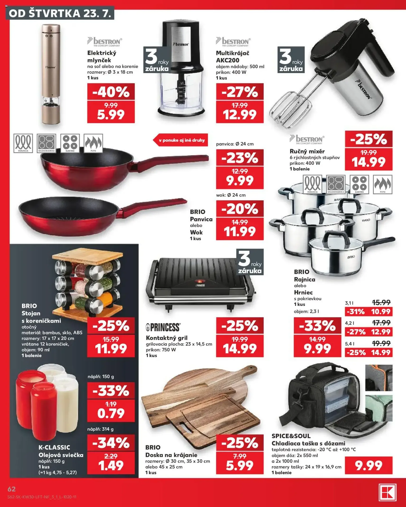 Kaufland leták - platný leták od 23.07.2026 strana 62 z 74