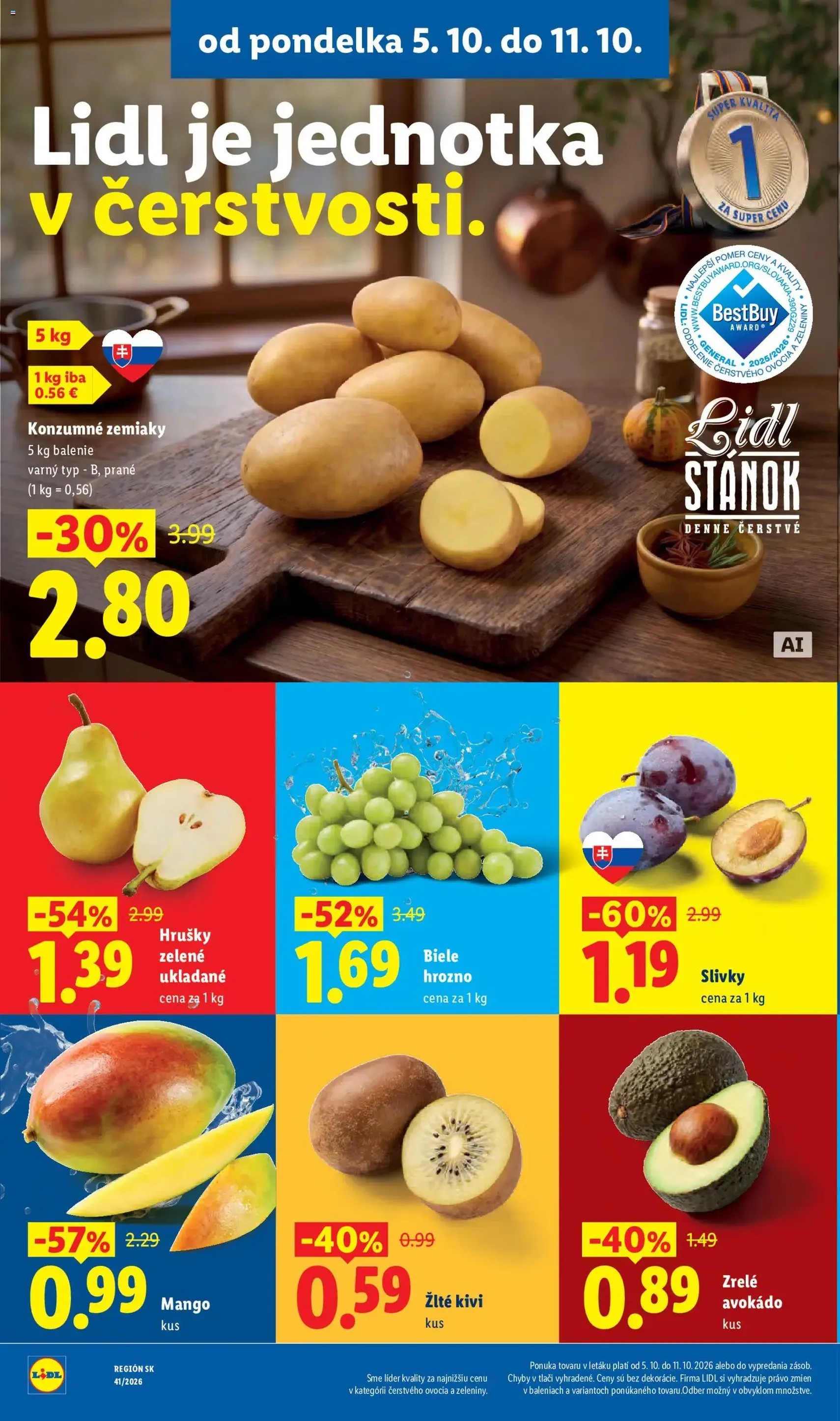 Lidl leták - platný leták od 05.10.2026 strana 12 z 97