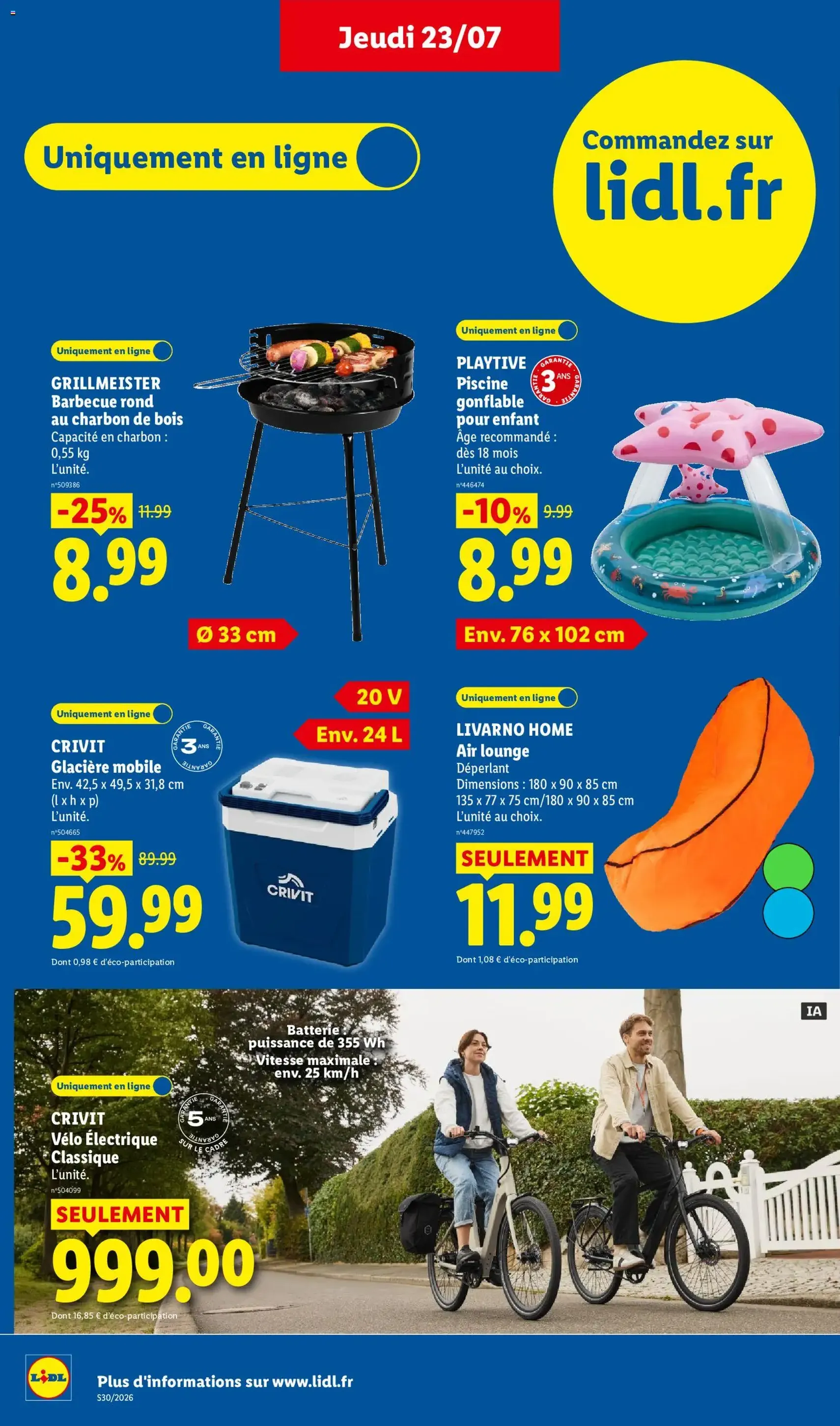 LIDL catalogue - brochure valable à partir du 23/07/2026, page 34 sur 64