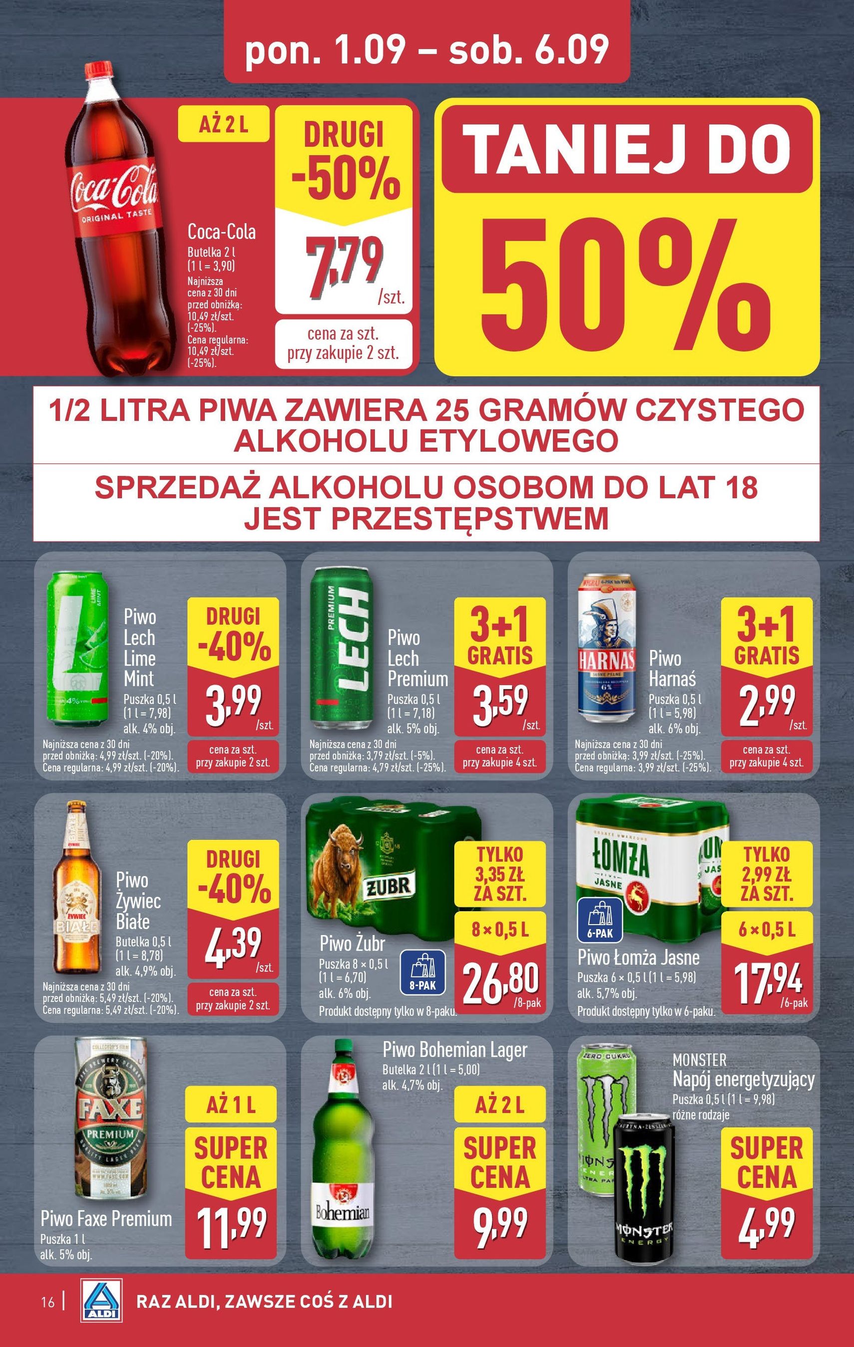 Aldi Gazetka - ważny gazetka od 01.09.2025 strona 16 z 39 Aldi Gazetka - ważny gazetka od 01.09.2025 strona 16 z 39