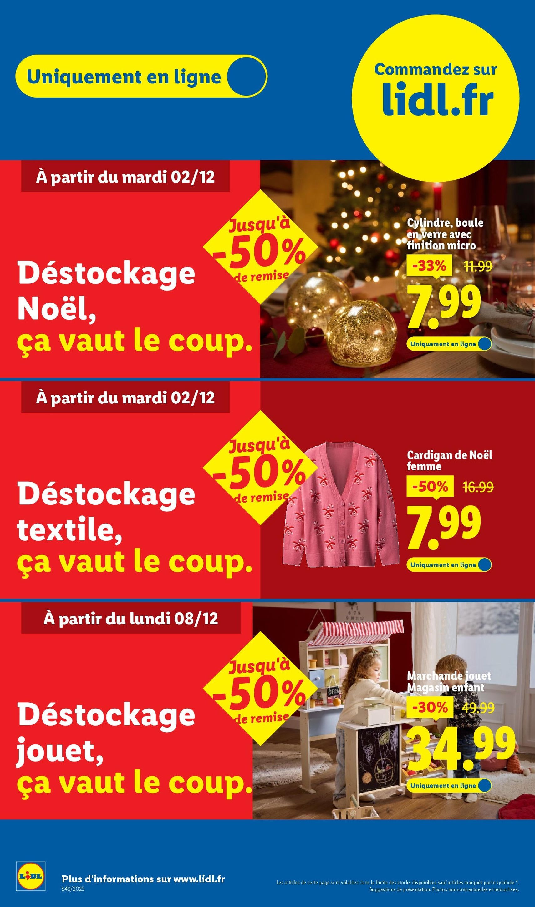 LIDL catalogue semaine 49 - brochure valable à partir du 04/12/2025, page 62 sur 96