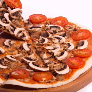 Recipe preview Best Fresh Garlic Mushroom Pizza