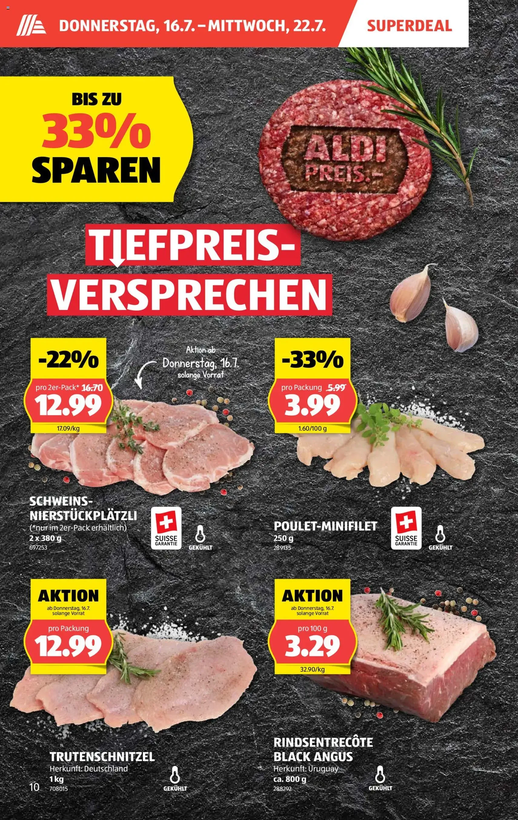 Aldi aktionen - Gültiger Prospekt ab 16.07.2026, Seite 10 von insgesamt 36