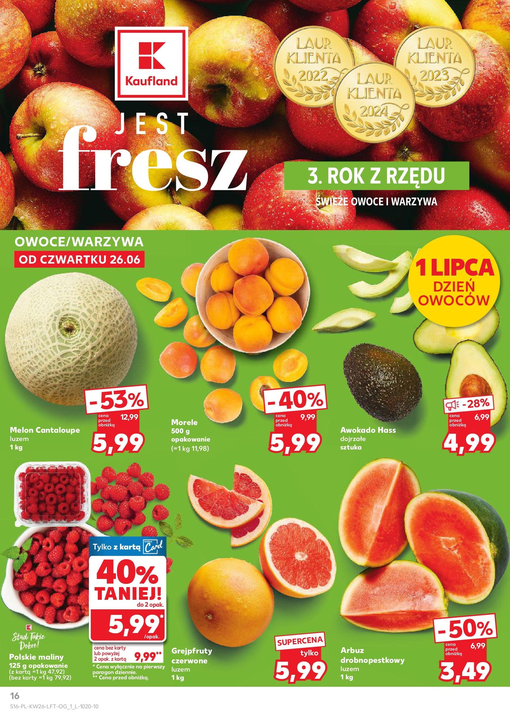 Kaufland gazetka - ważny gazetka od 26.06.2025 strona 16 z 51 Kaufland gazetka - ważny gazetka od 26.06.2025 strona 16 z 51