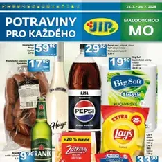 Jip leták - náhled letáku platný od 15.07.2026
