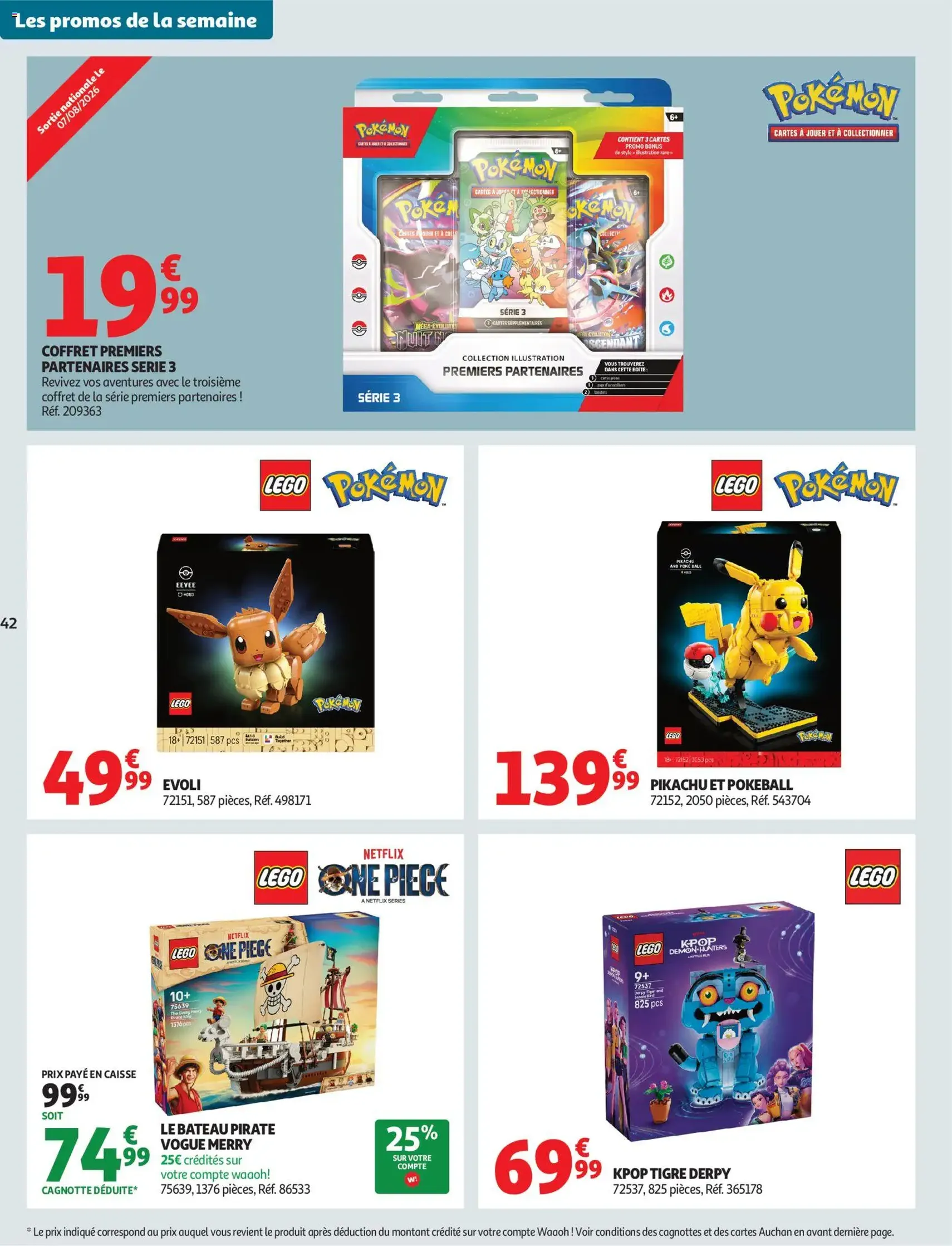 Auchan folder / publicité - geldige folder vanaf 28/07/2026 pagina 42 van 54