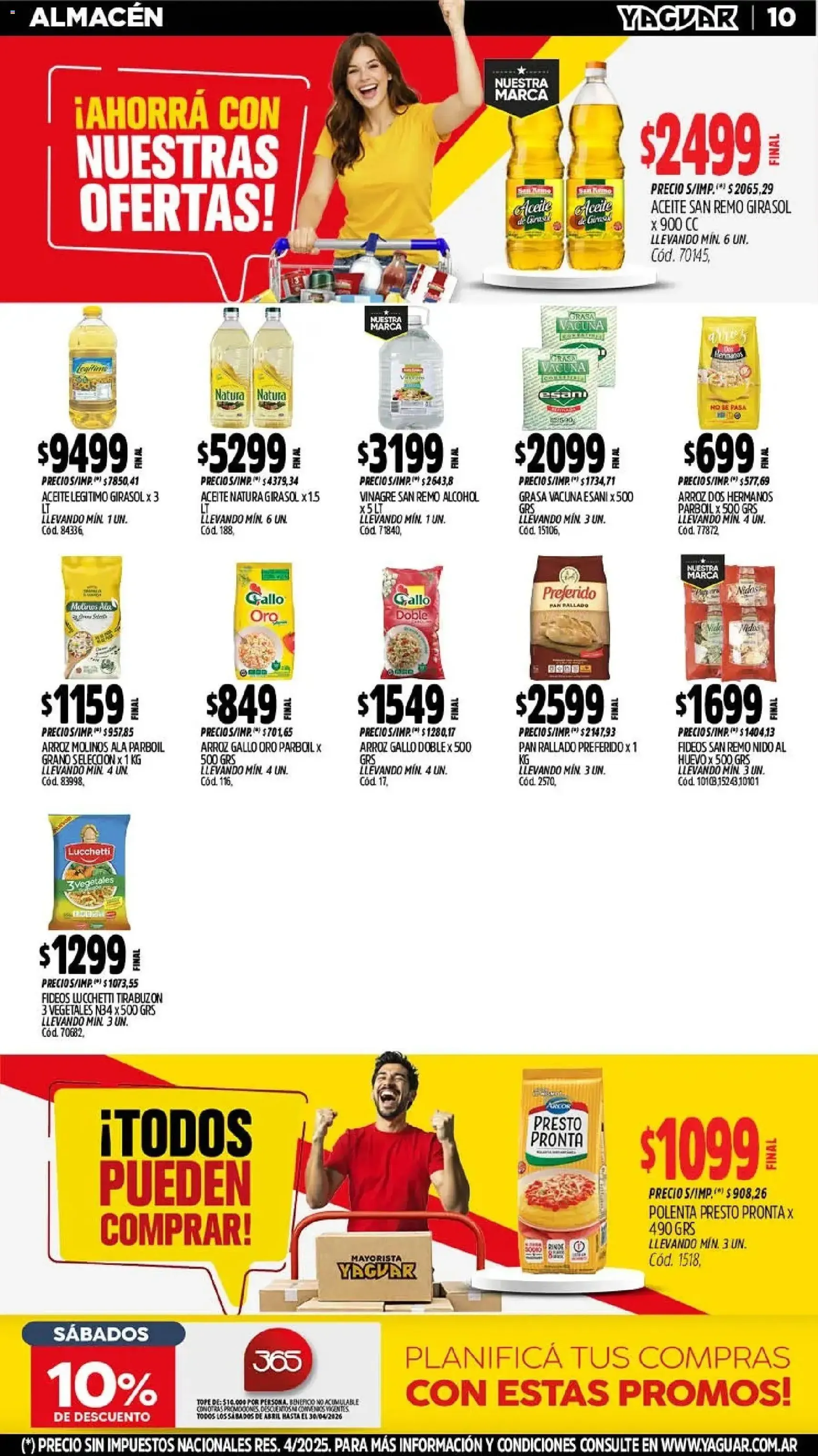 Yaguar catálogo - folleto válido desde 04/05/2026 página 11 de 20