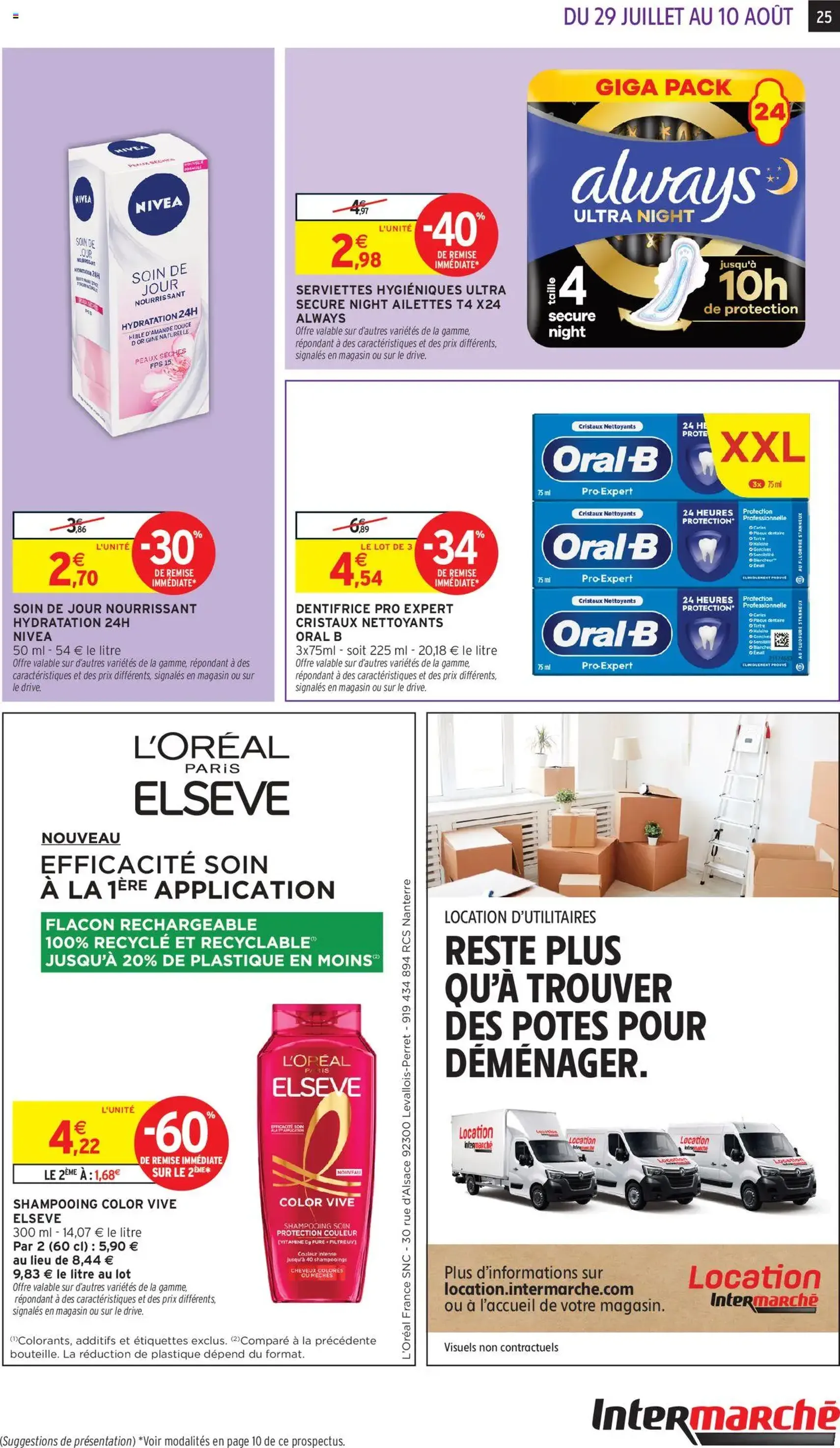 Intermarché catalogue semaine 30 - brochure valable à partir du 29/07/2025, page 25 sur 32 Intermarché catalogue semaine 30 - brochure valable à partir du 29/07/2025, page 25 sur 32