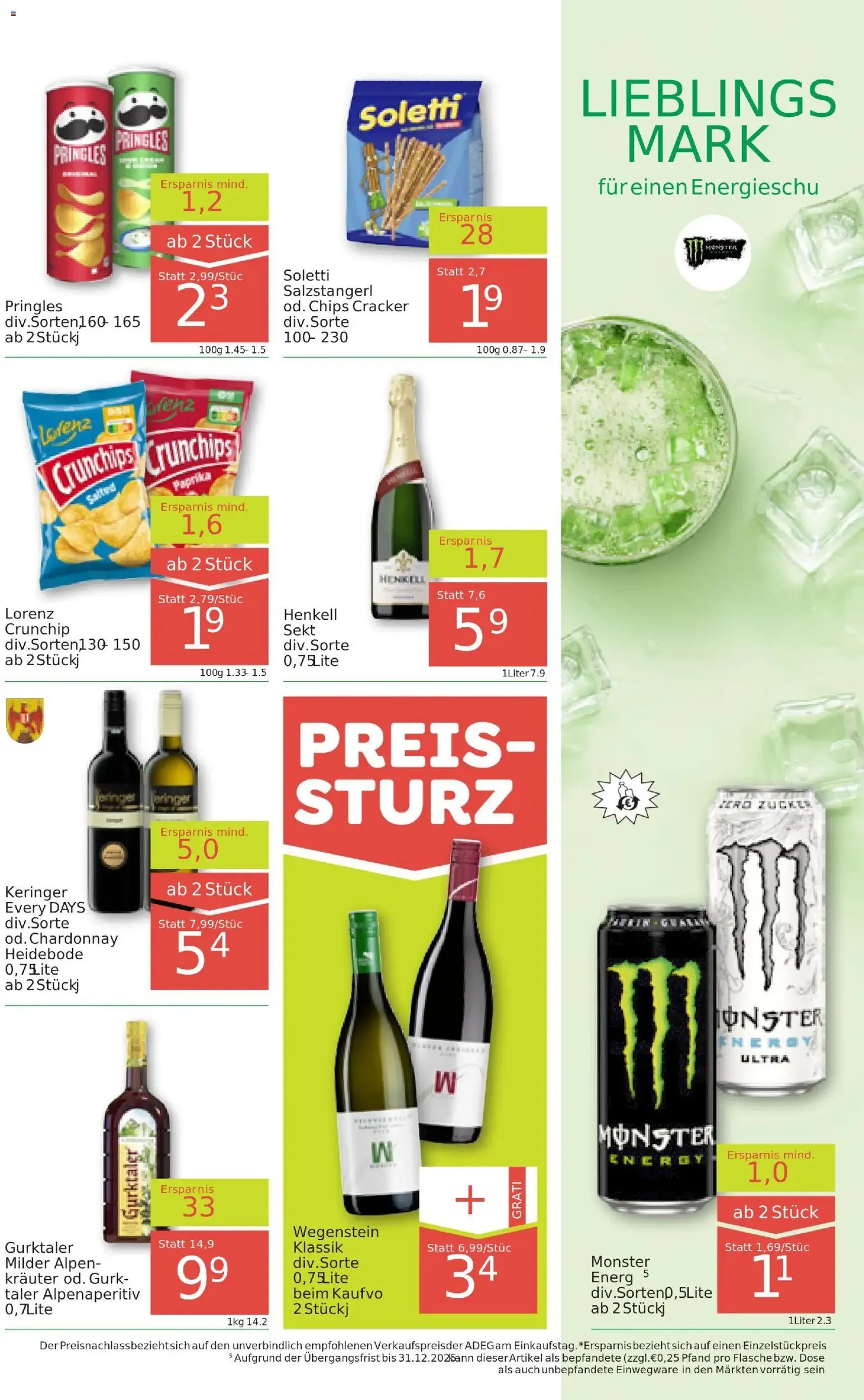 ADEG Flugblatt - Gültiger Prospekt ab 30.10.2025, Seite 9 von insgesamt 12