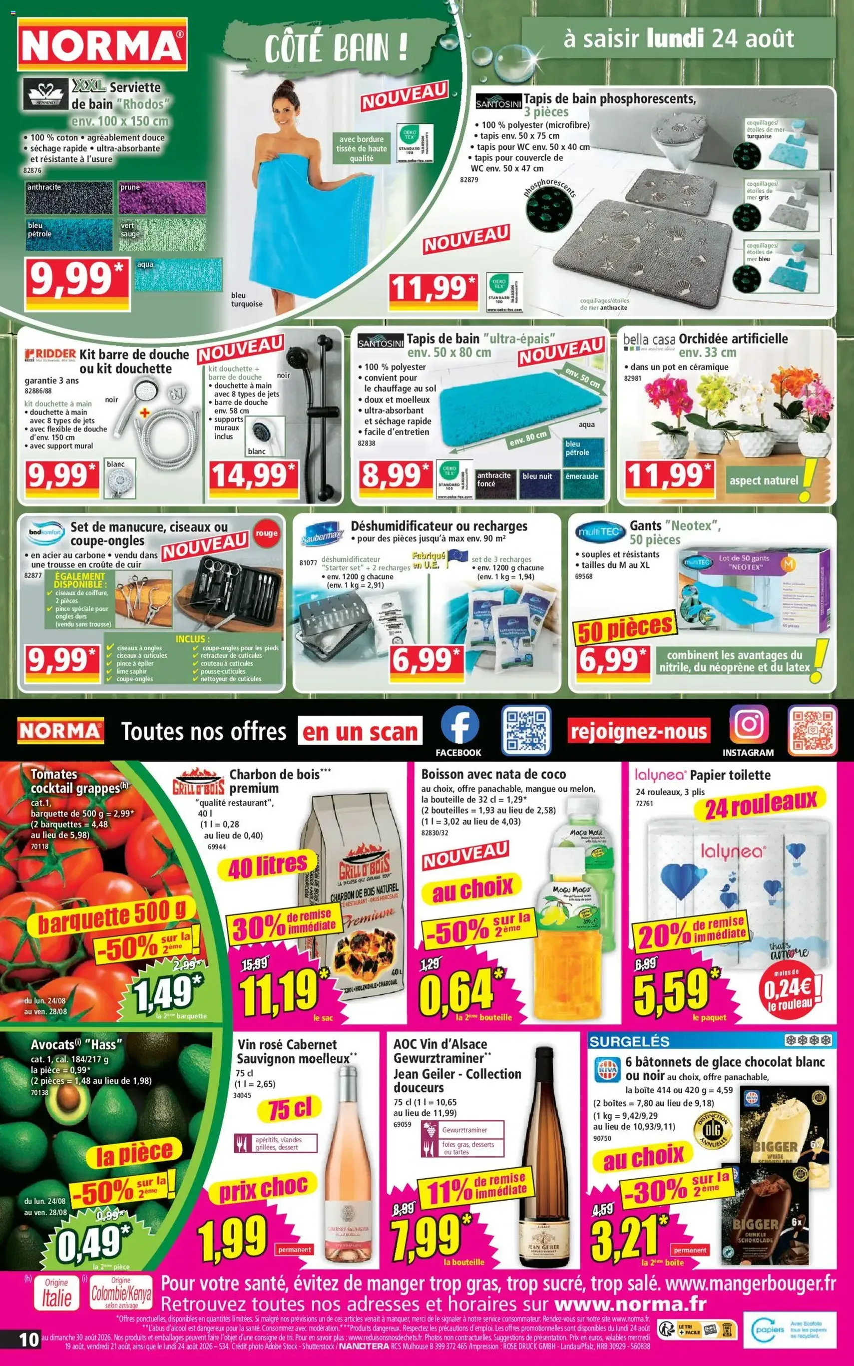 Norma catalogue - brochure valable à partir du 19/08/2026, page 10 sur 12