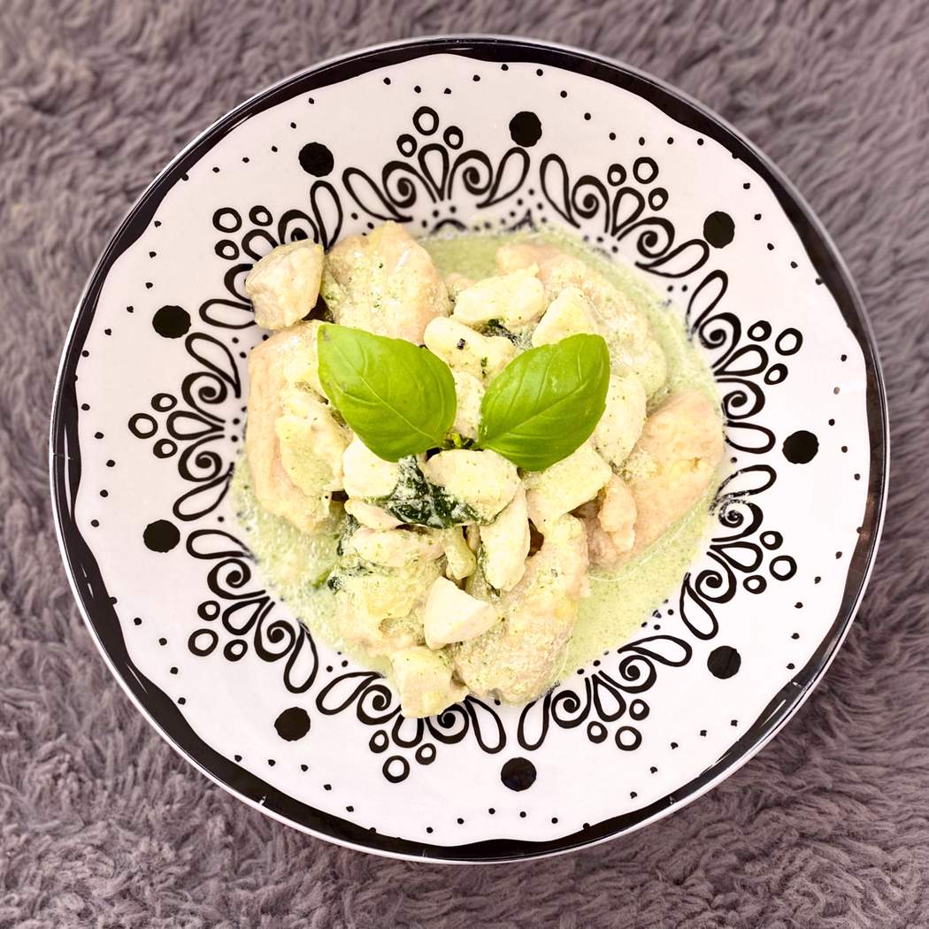 Gnocchi fatti in casa con spinaci