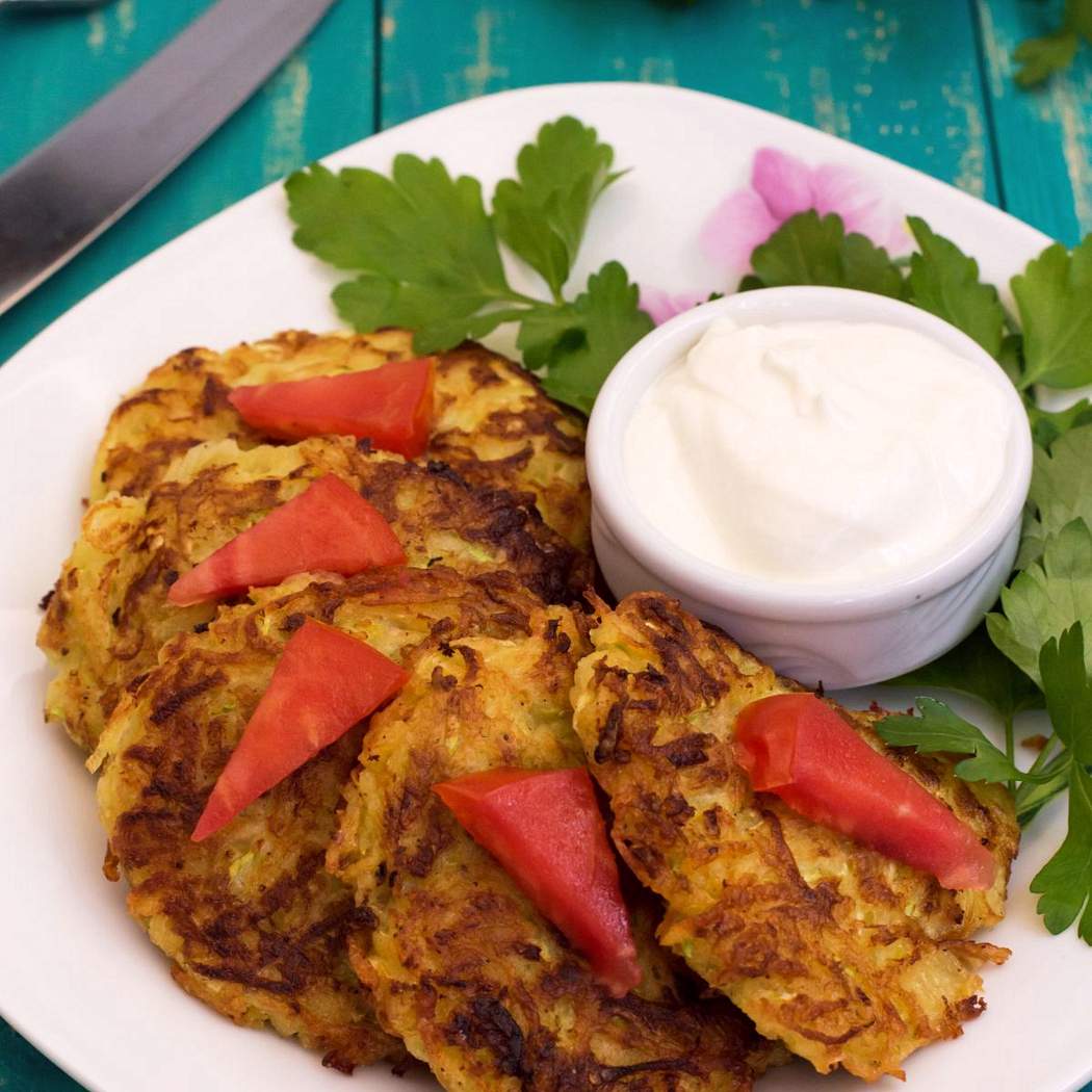 Tortini di zucchine e cavolfiore