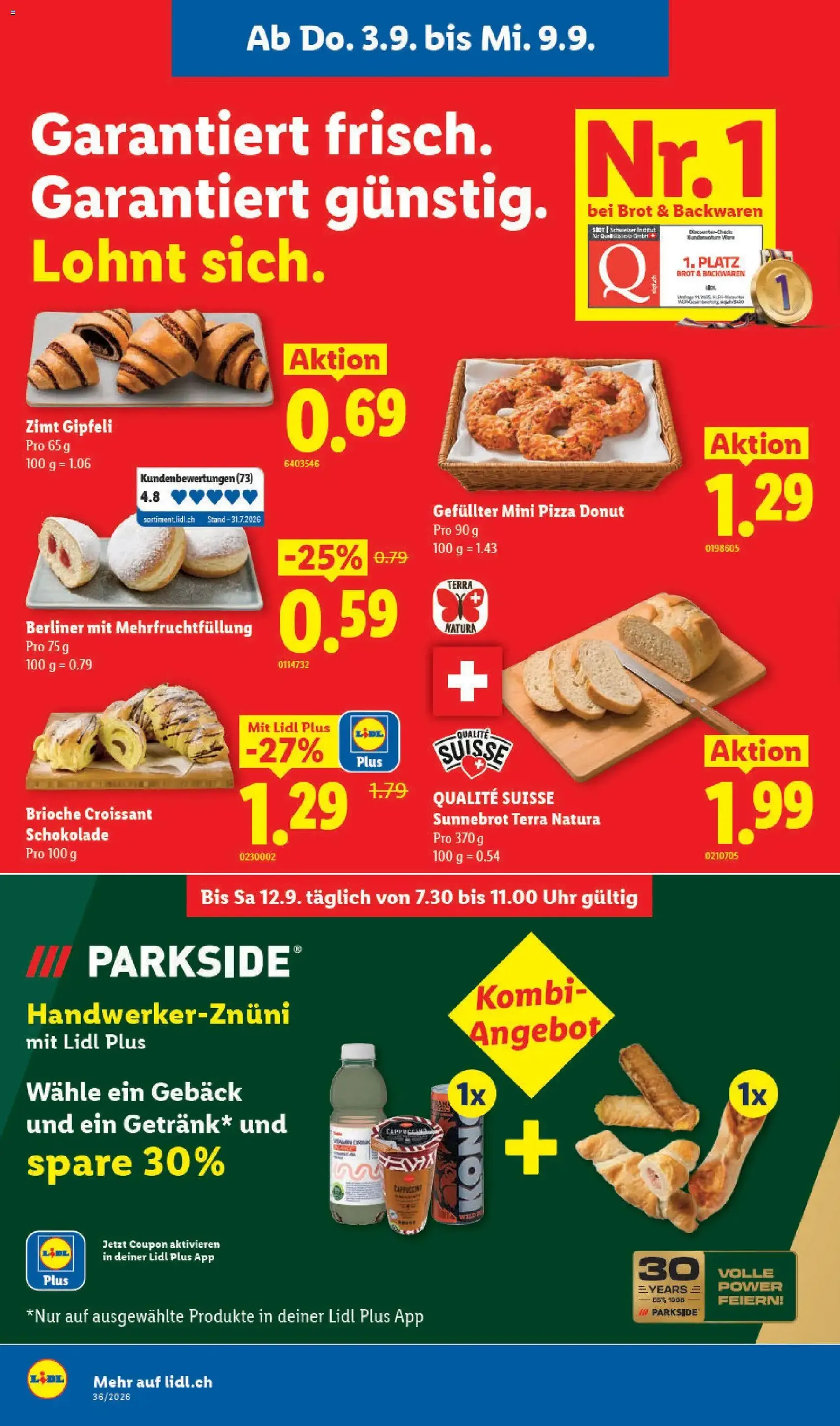 Lidl aktionen - Gültiger Prospekt ab 03.09.2026, Seite 10 von insgesamt 41