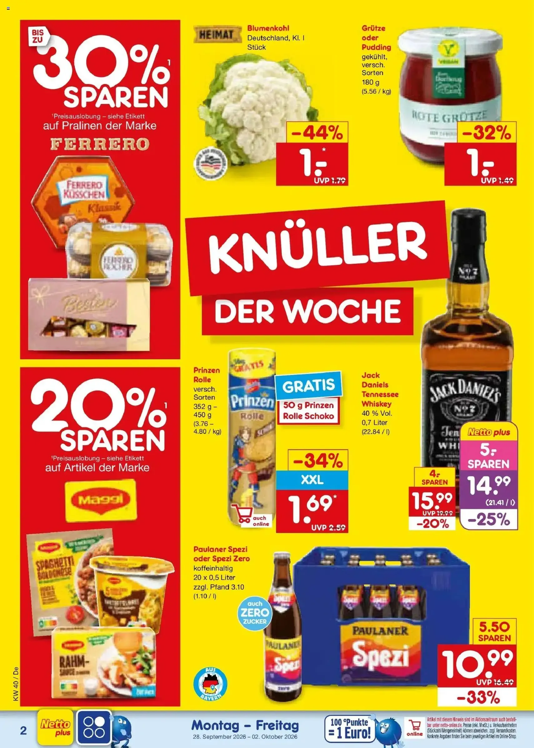 Netto Marken-Discount Prospekt - Gültiger Prospekt ab 28.09.2026, Seite 2 von insgesamt 72