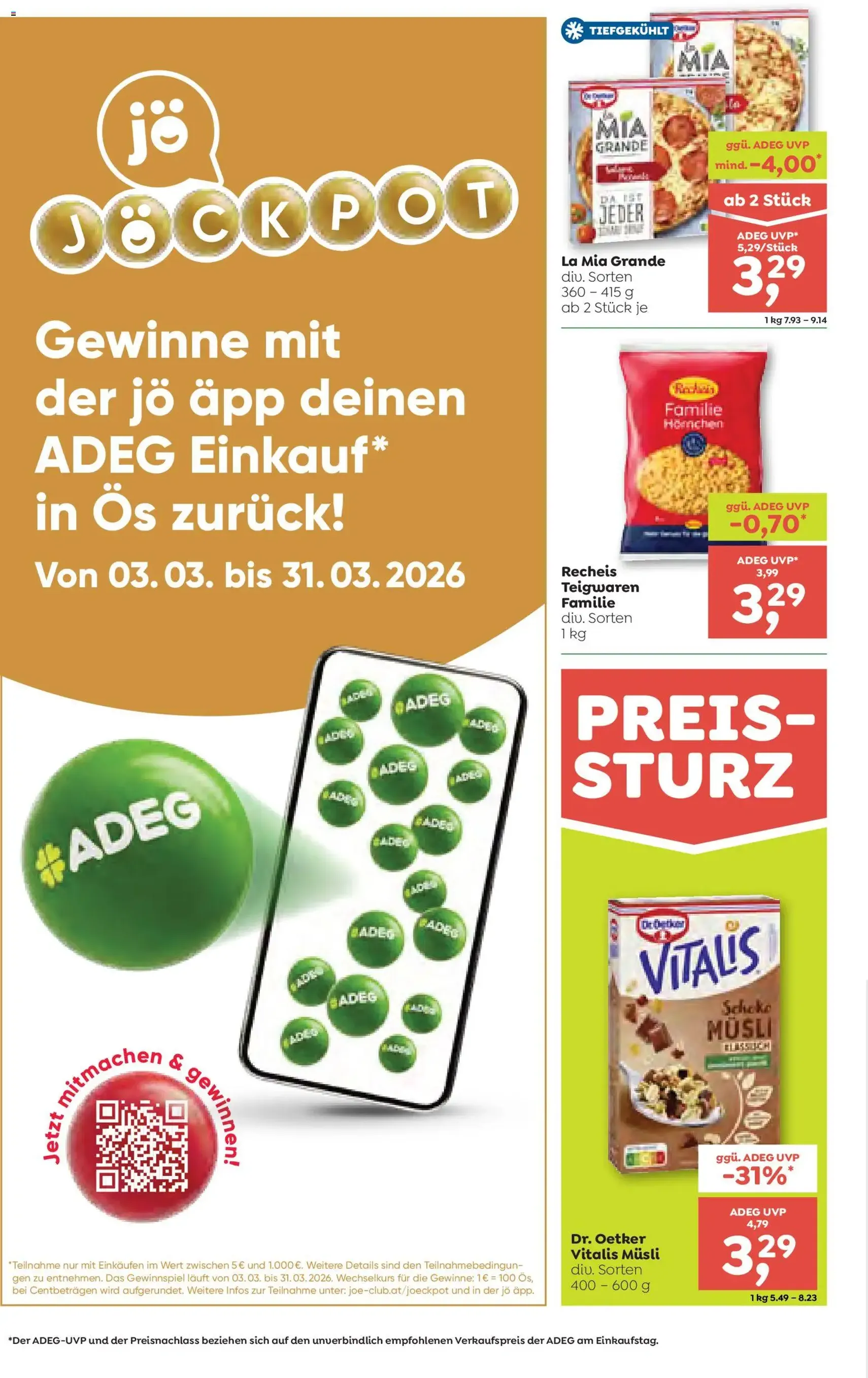 ADEG Flugblatt - Gültiger Prospekt ab 12.03.2026, Seite 4 von insgesamt 8