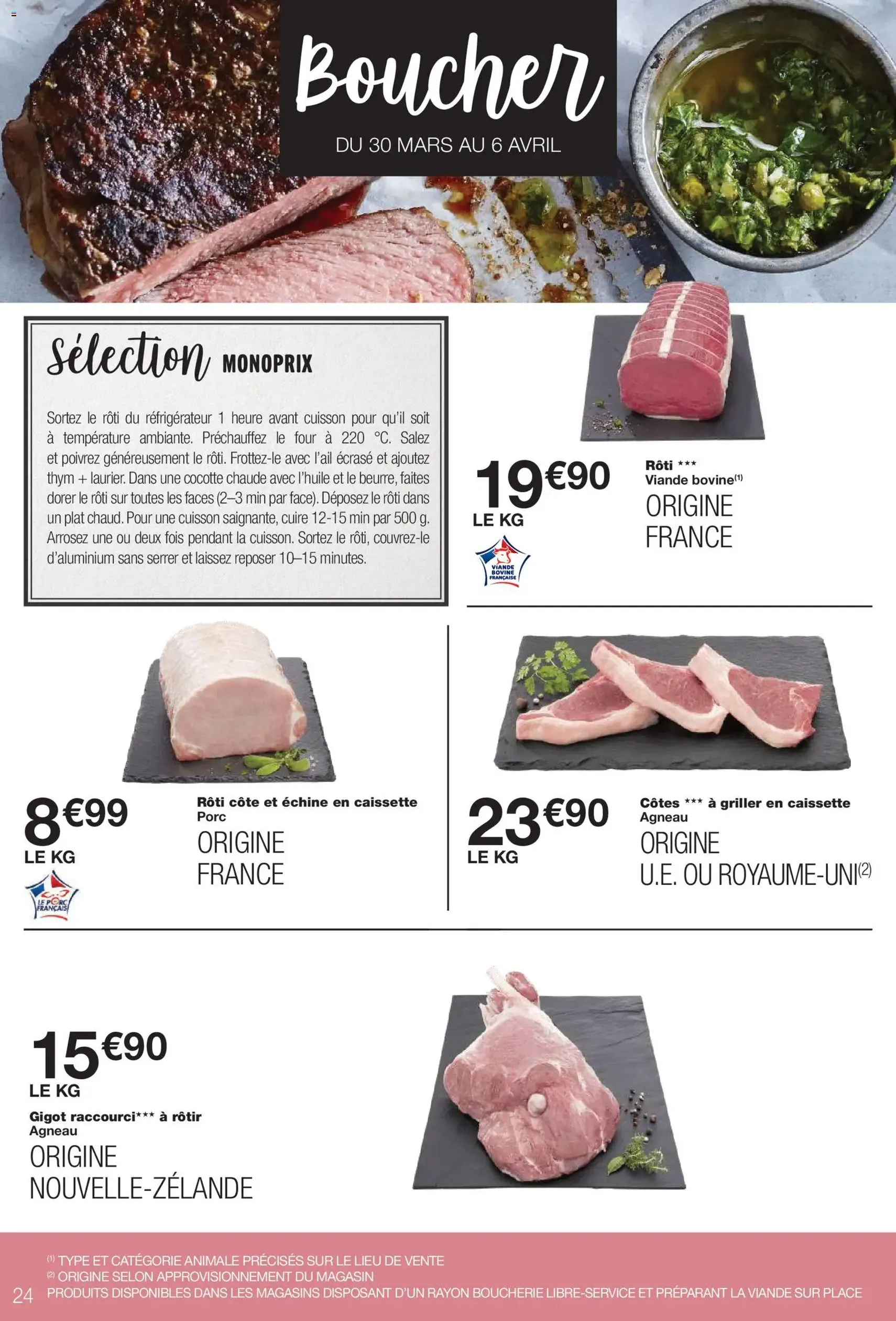 Monoprix catalogue - brochure valable à partir du 24/03/2026, page 24 sur 66