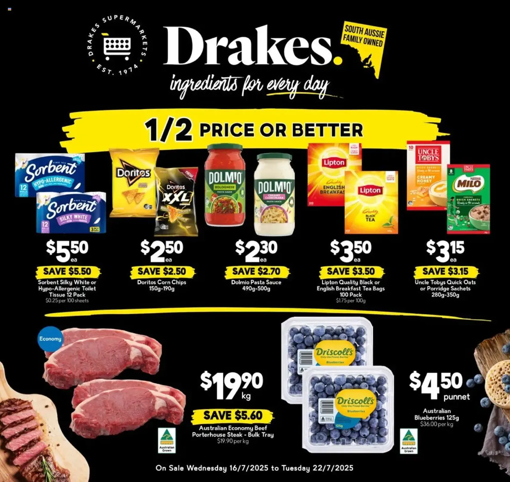Drakes Catalogue SA - valid flyer from 16/07/2025, page 1 of 16 Drakes Catalogue SA - valid flyer from 16/07/2025, page 1 of 16