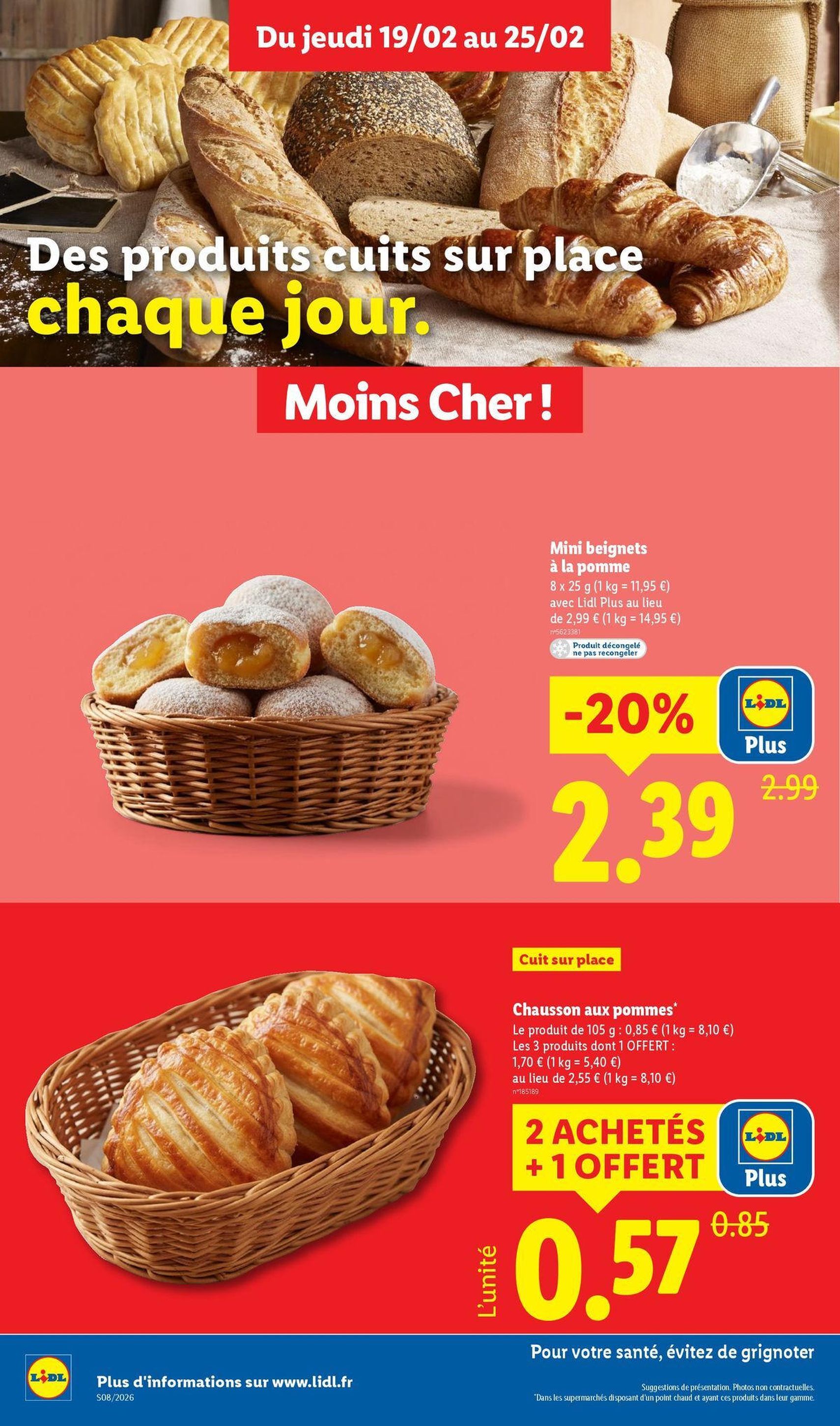 LIDL catalogue semaine 8 - brochure valable à partir du 19/02/2026, page 8 sur 77