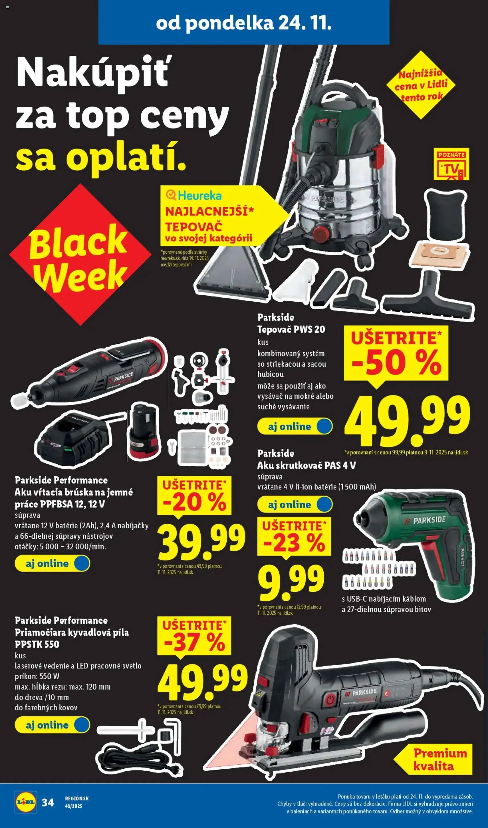 Lidl Black Friday - platný leták od 24.11.2025 strana 40 z 90