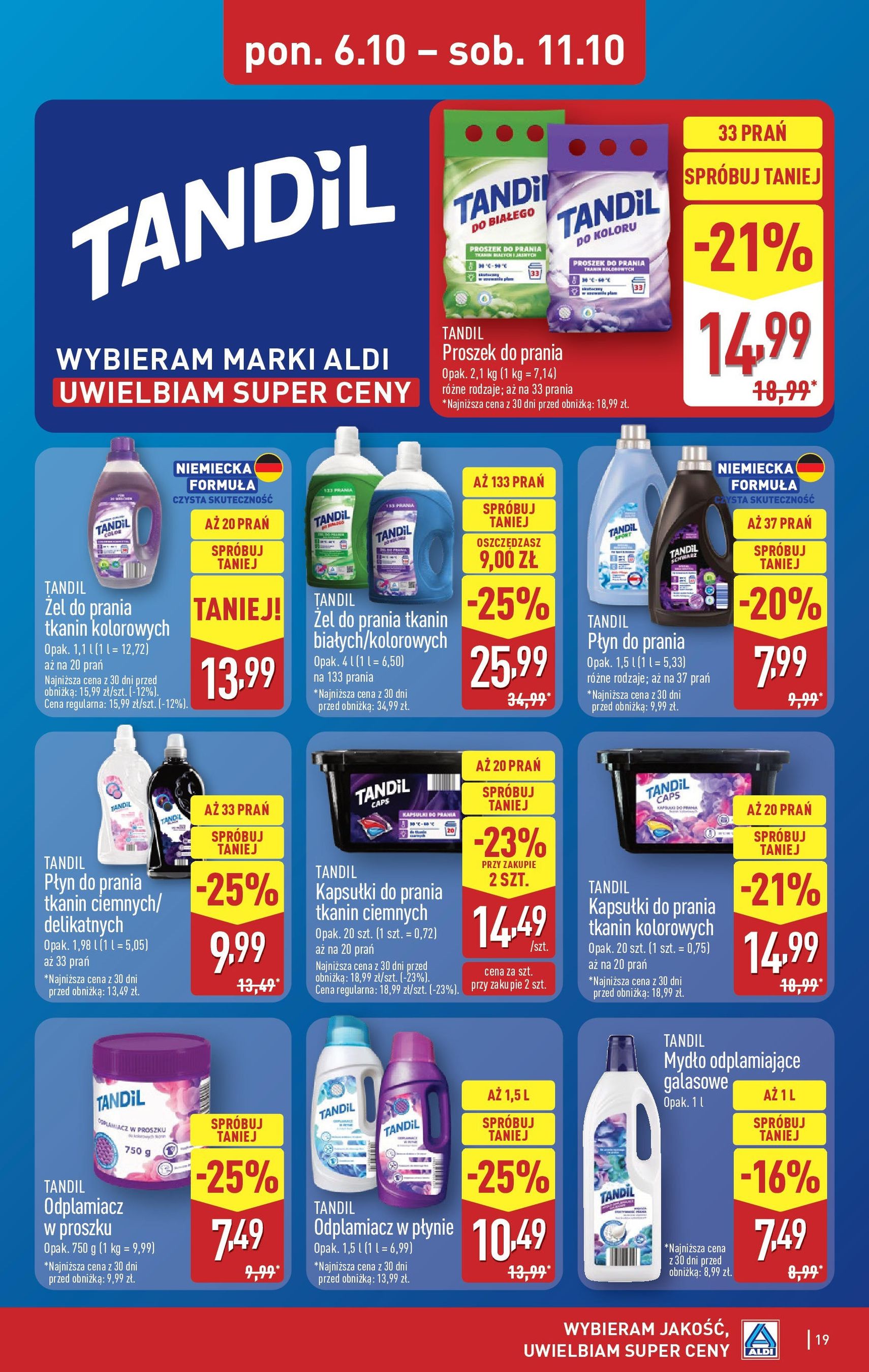 Aldi Gazetka - ważny gazetka od 06.10.2025 strona 19 z 40