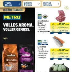 Metro Prospekt - Prospekt Vorschau gültig ab 19.10.2026