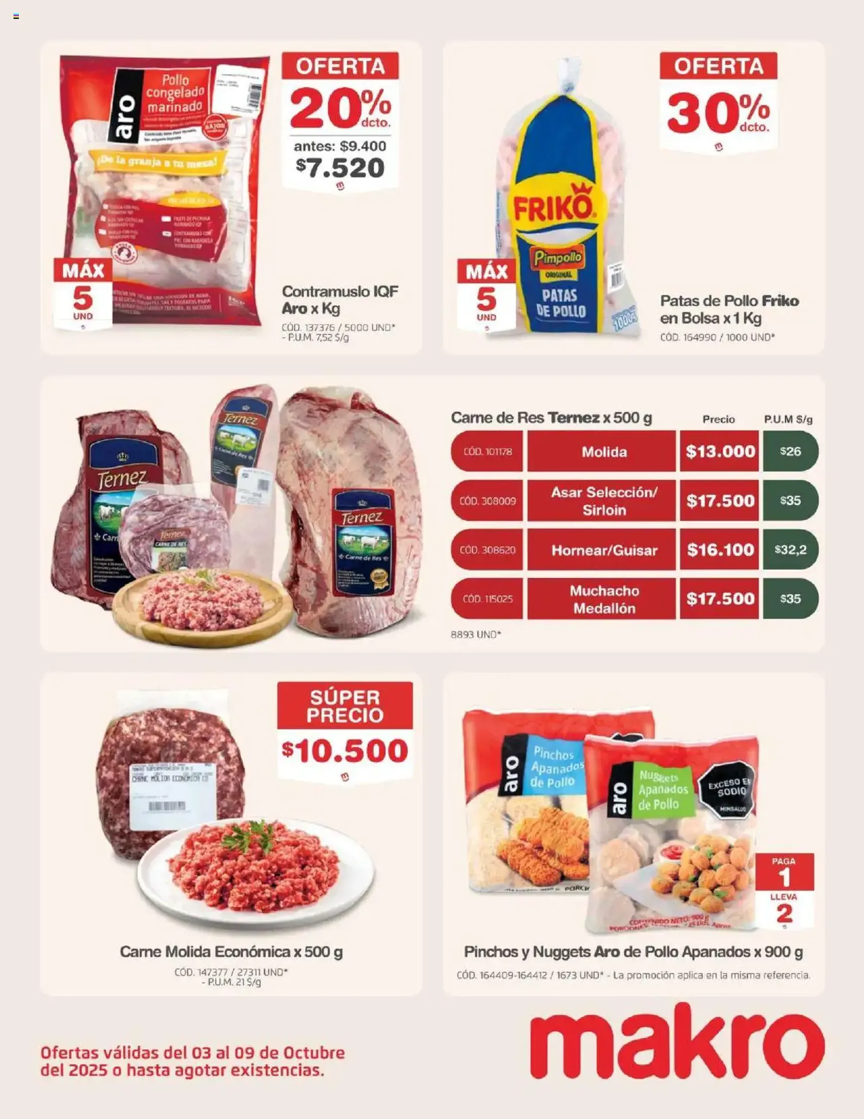 Makro - Quincena - folleto válido desde 03/10/2025 página 14 de 30 Makro - Quincena - folleto válido desde 03/10/2025 página 14 de 30