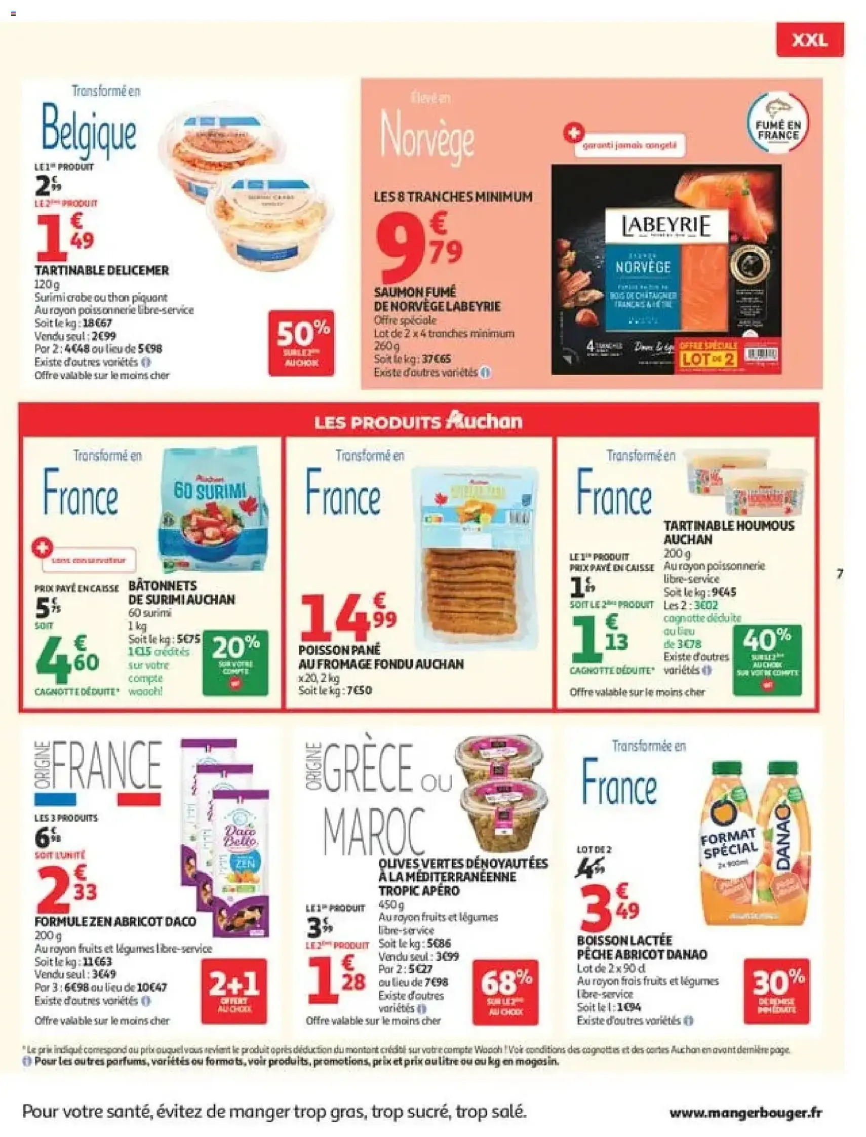 Auchan Promos XXL, rentrée - brochure valable à partir du 21/07/2026, page 7 sur 49