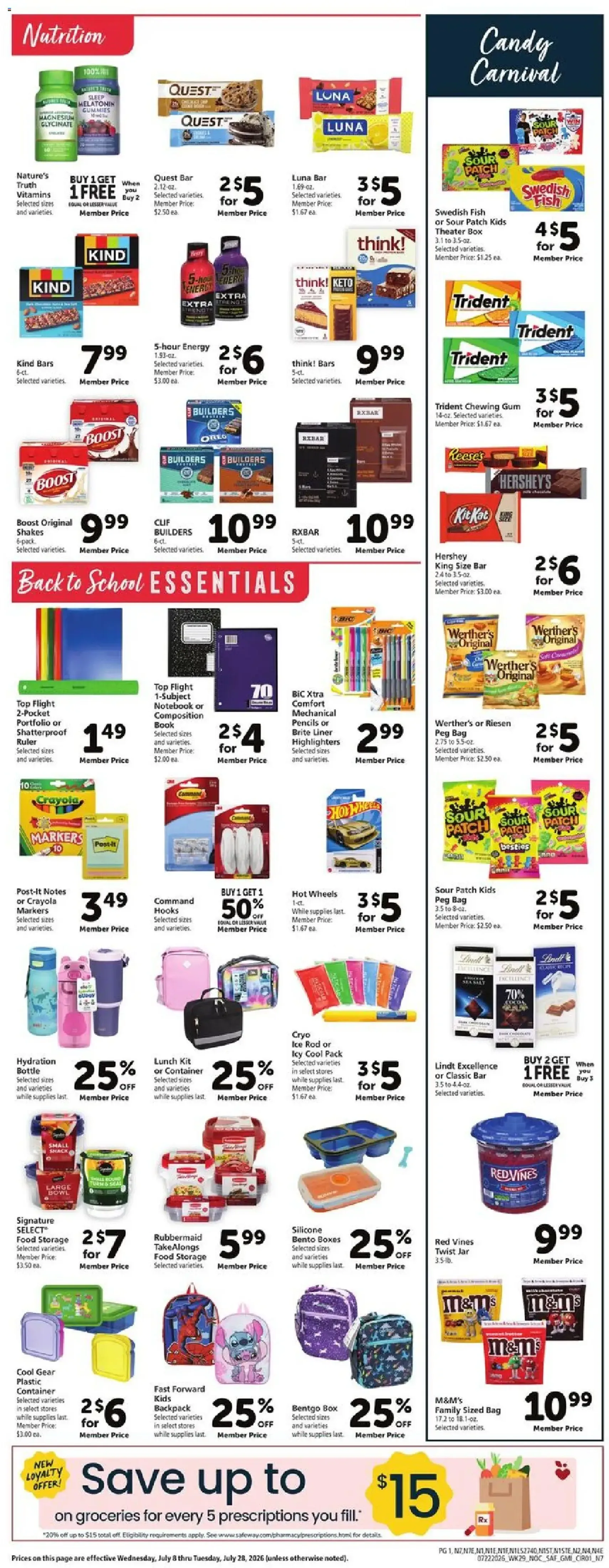 Safeway Weekly Ad - valid flyer from 07/22/2026, page 9 of 11