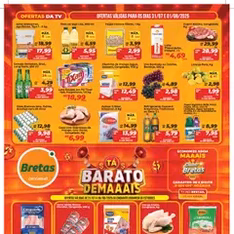 Bretas - Ofertas da semana - pré-visualização do folheto, válido a partir de 31/07/2025