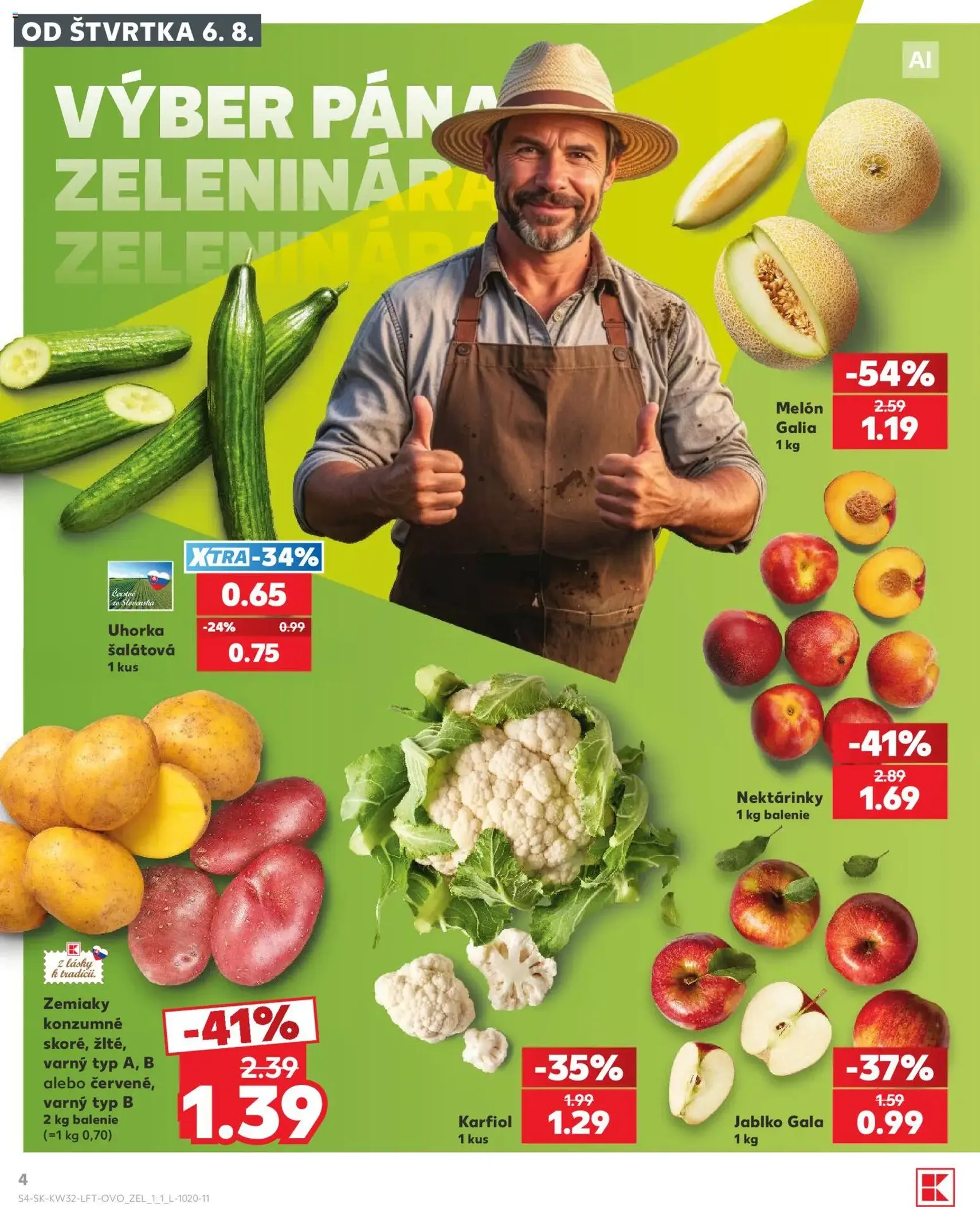 Kaufland SK akciós újság - 2026.08.06. érvényes szórólap 4 oldal 78 oldalból