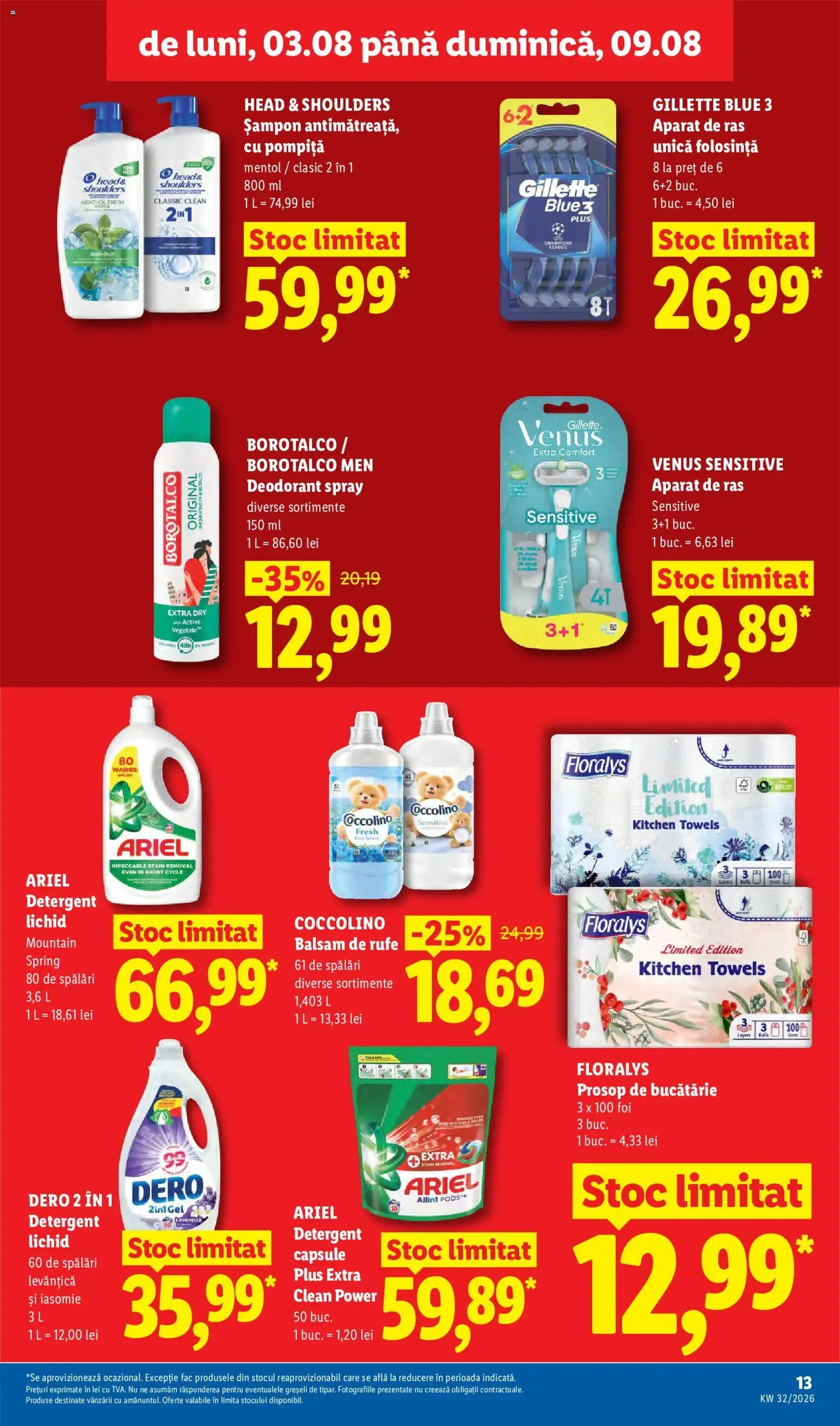 Lidl Catalog - cataloage valabile începând cu 03.08.2026 pagina 13 din 90