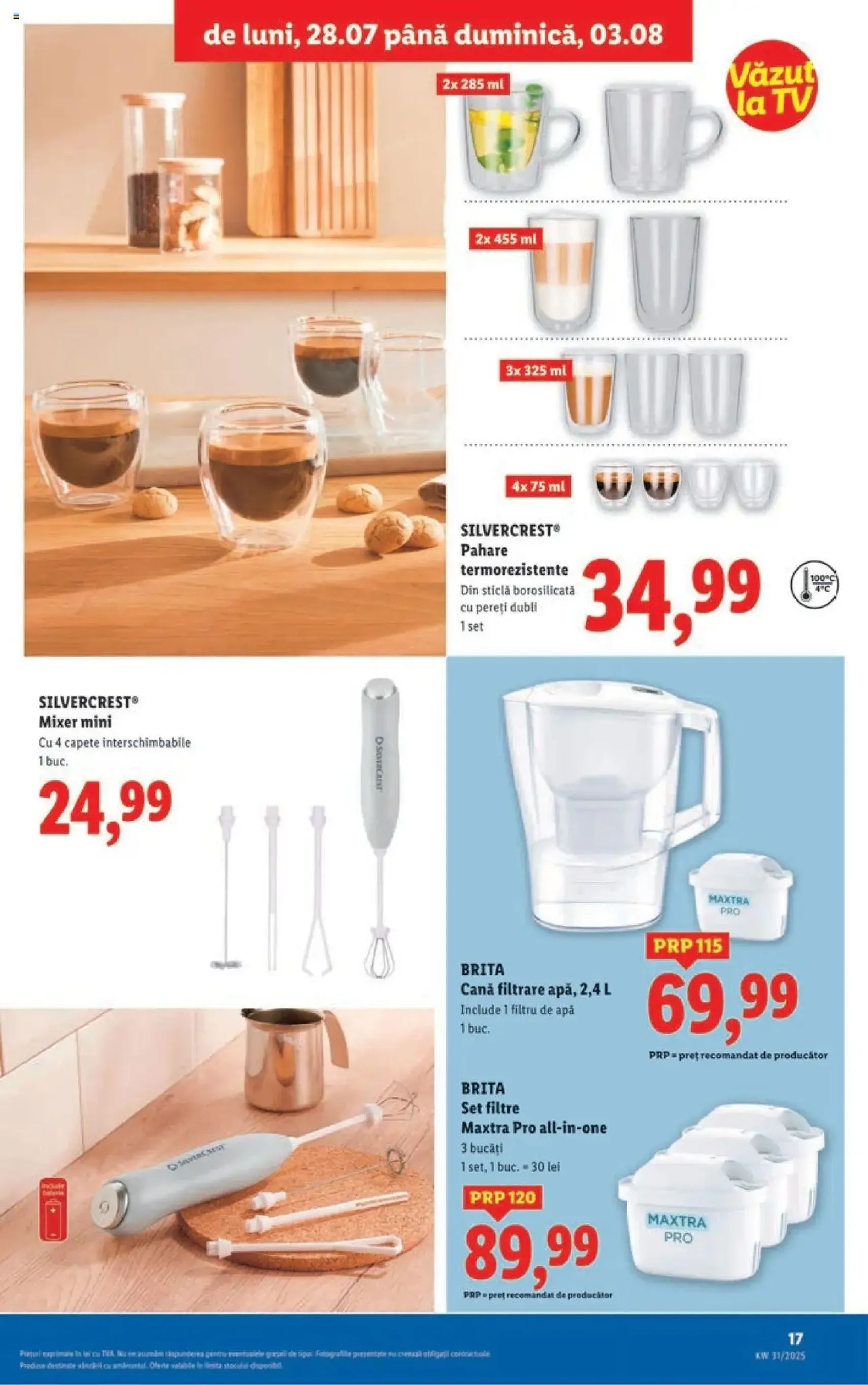 Catalog Lidl - cataloage valabile începând cu 28.07.2025 pagina 17 din 40 Catalog Lidl - cataloage valabile începând cu 28.07.2025 pagina 17 din 40