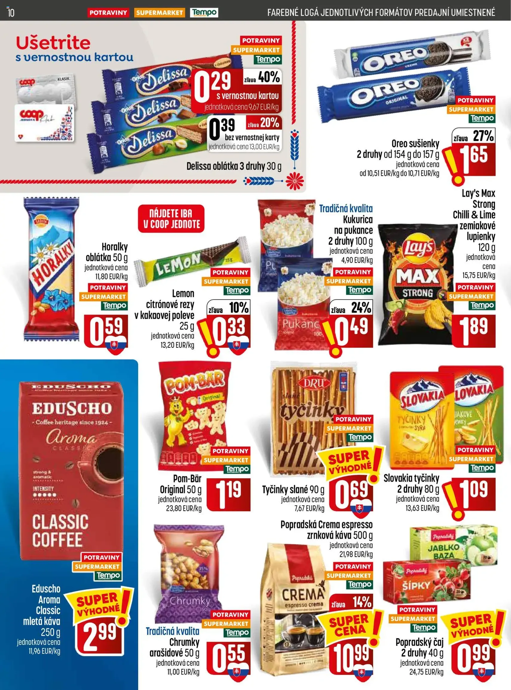 COOP Jednota leták - platný leták od 06.08.2026 strana 10 z 28